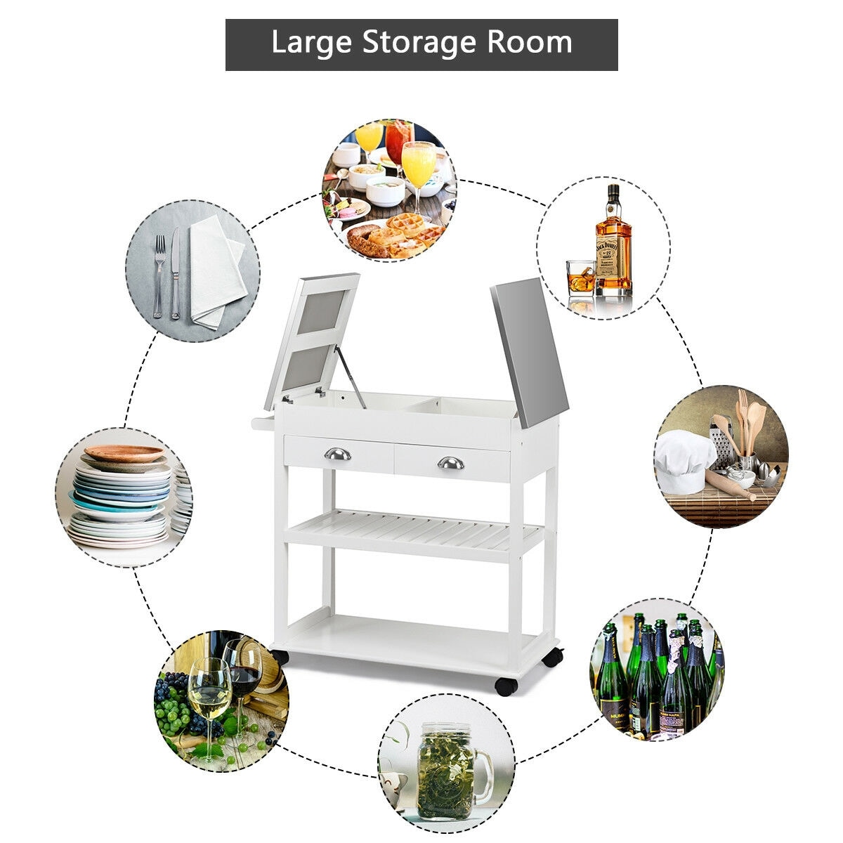Sumyeg WF-HW60498WH Kitchen-Furniture - View #5