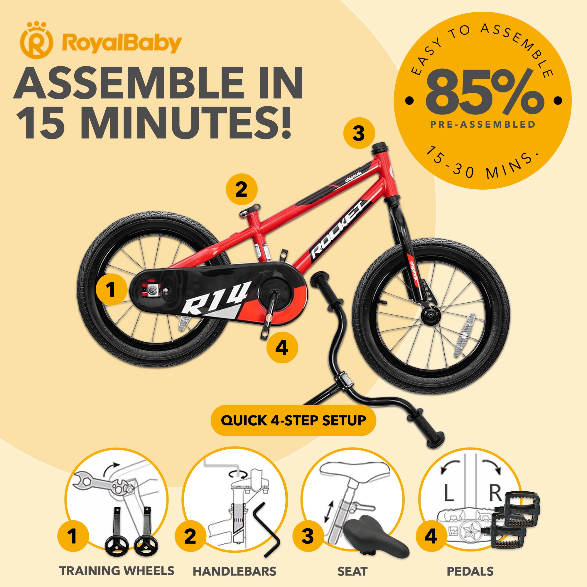 Royal Baby 401333 bikes - View #4