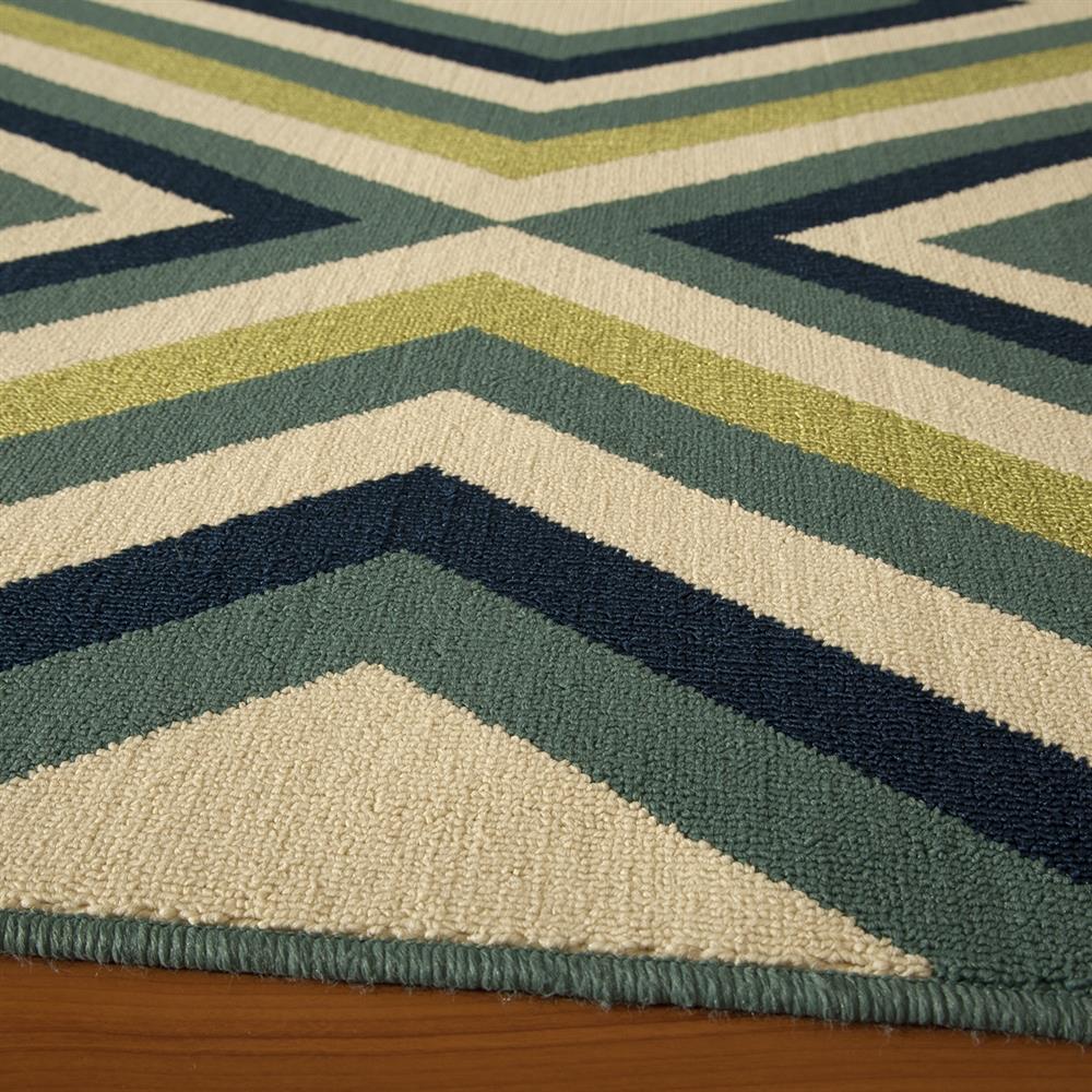 Momeni Baja 2 x 7 Indoor/Outdoor Geometric Runner Rug in the Rugs ...