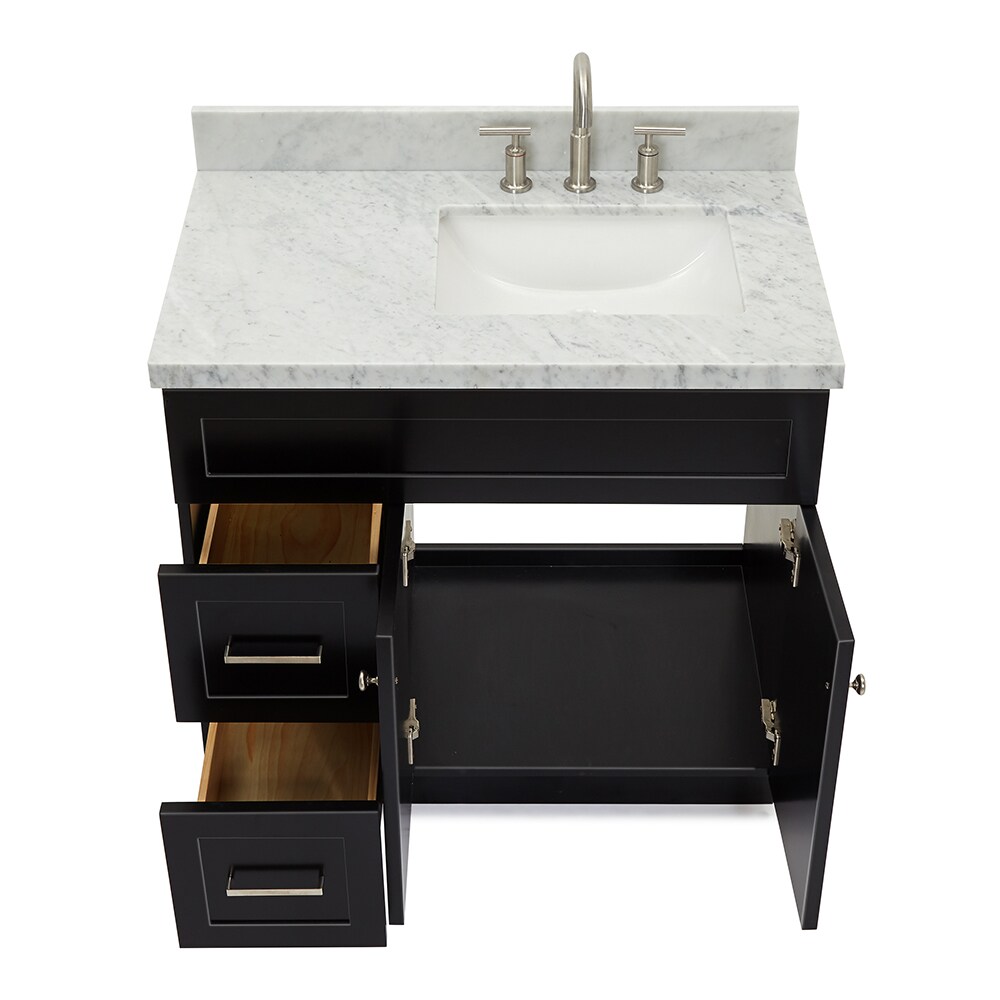 ARIEL F037SRCWRVOBLK Bath-Vanity-Combo - View #6