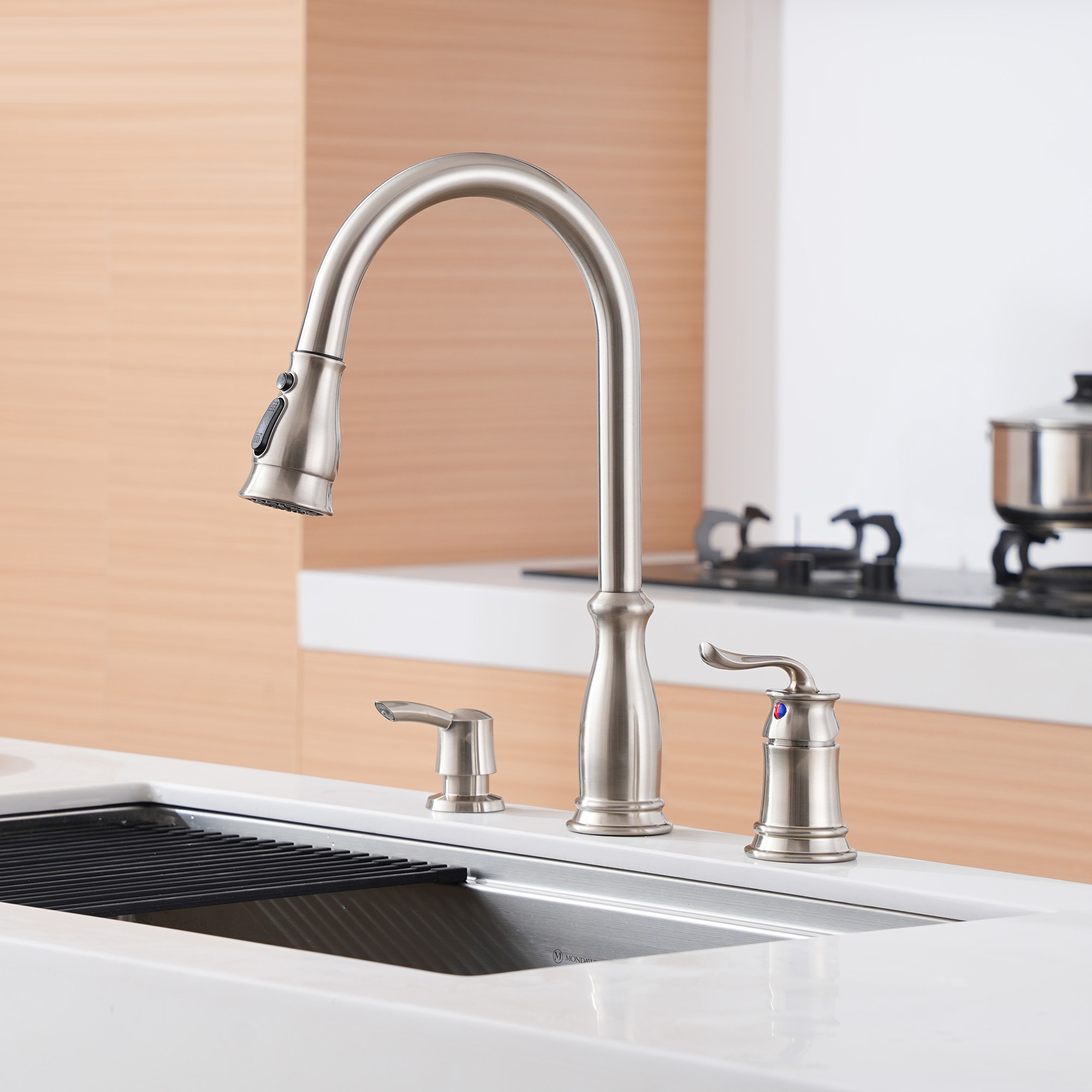Clihome CL-MS365-1-CH Kitchen-Faucets - View #3