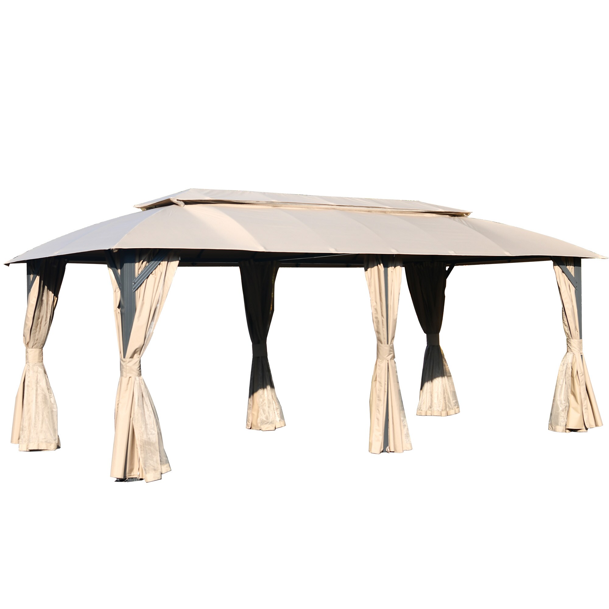 ToolCat PG2-100-PT Wood-Resin-Gazebos - View #11