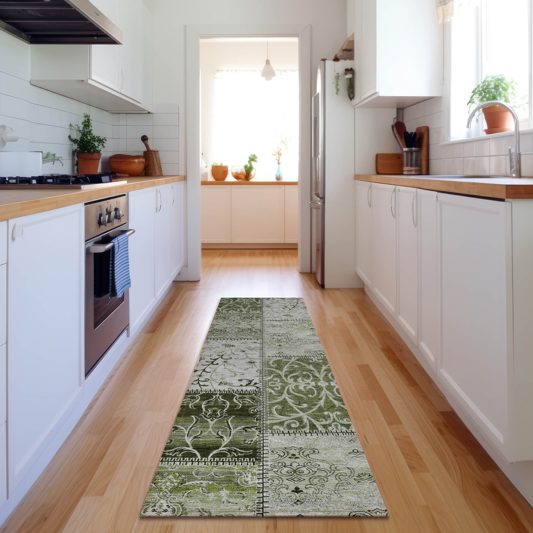 Addison Rugs AMF573BR9X12 Mayfield AMF573BR 9 x 12 (ft) Loomed Polyester Brown Rectangular Indoor Geometric Machine washable Area rug