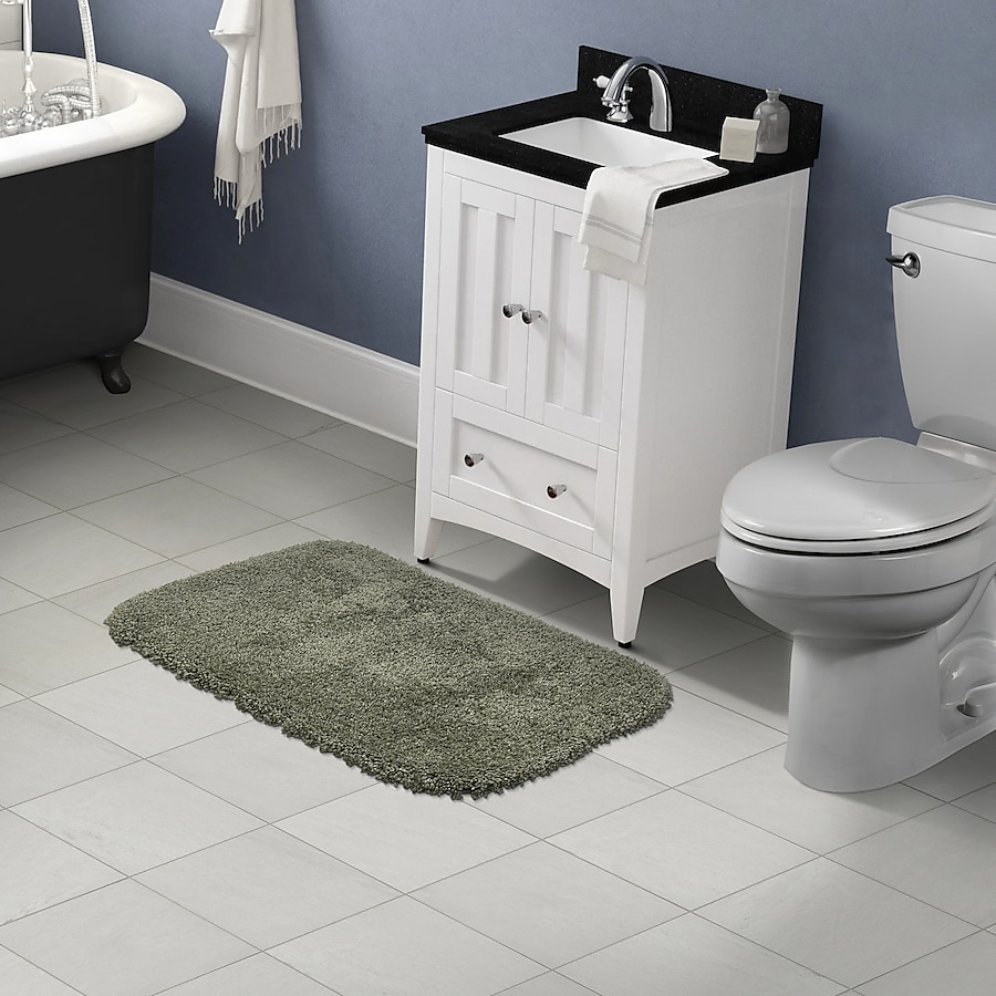 Traditional Serendipity 40-in x 24-in Nylon Bath Rug Traditional Serendipity 40-in x 24-in Nylon Bath Rug