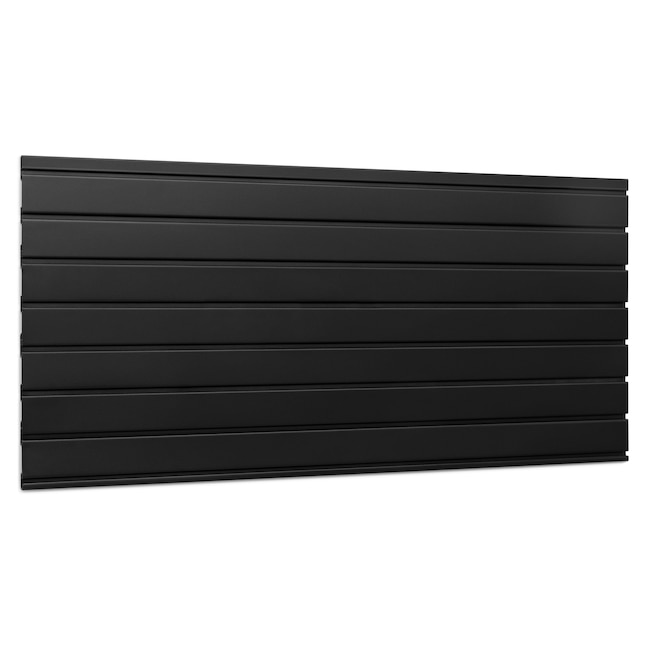 NewAge Products Bold 48-in Black Steel Multipurpose Wall Panel in the ...