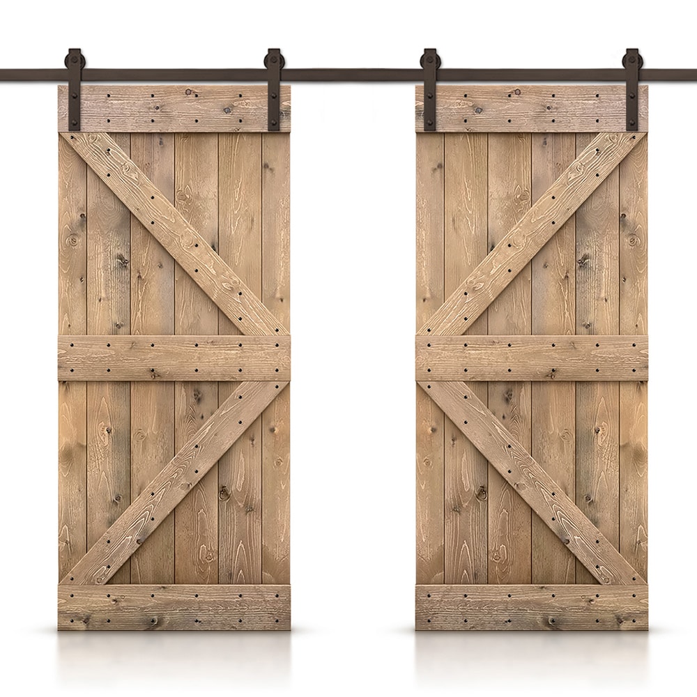 XL Framed X brace Barn Door