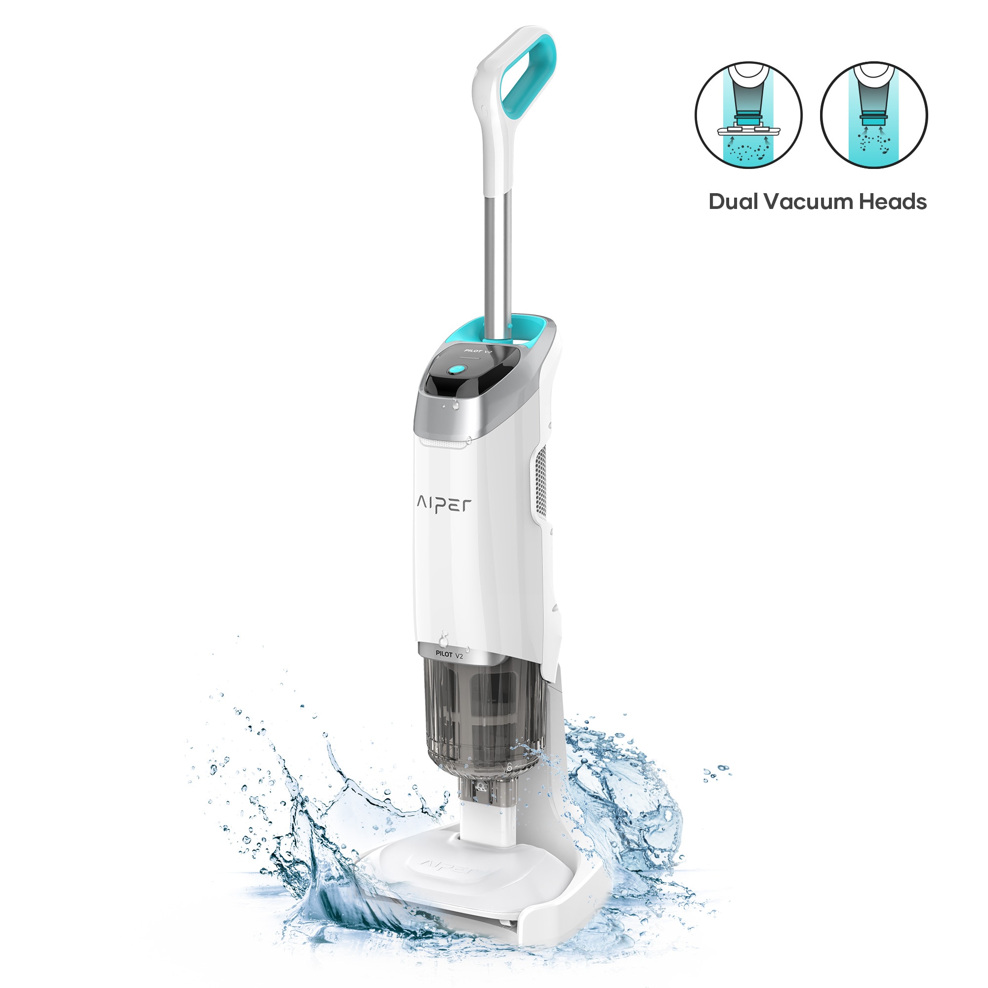 Aiper Pilot V2 2.5-in Handheld Pool Vacuum in the Pool Vacuums ...