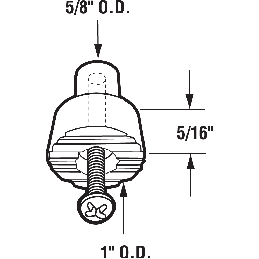 Prime-Line MP4557 Door-Bumpers-Stops2 - View #2