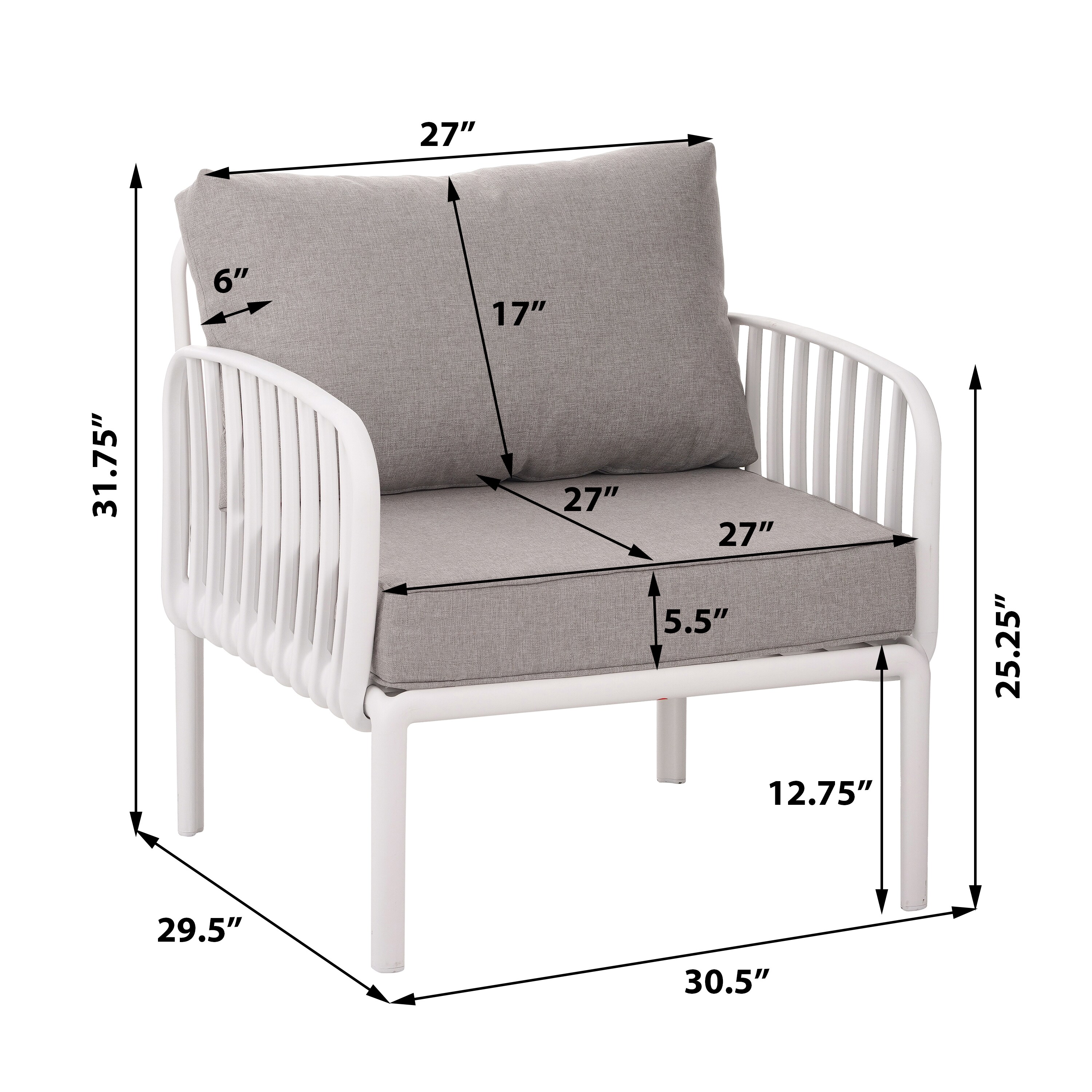 Sumyeg CEW-012BLDB13X3 Patio-Conversation-Sets - View #5