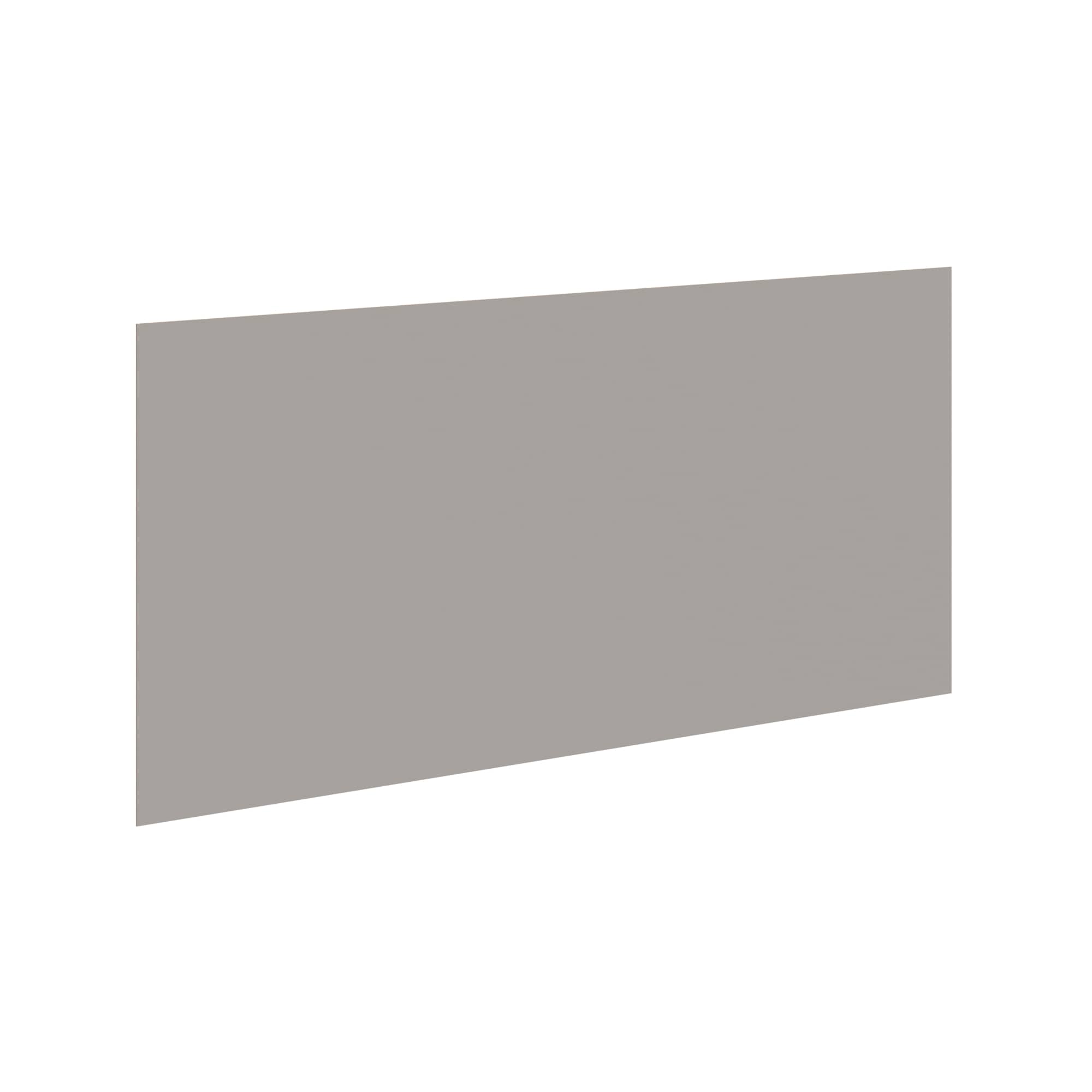 KraftMaid Momentum WSK9648G81 Deveron Cabinet End Panel 96-in W x 48-in H x 0.1875-in D Pebble Grey Painted (Island End Panel)