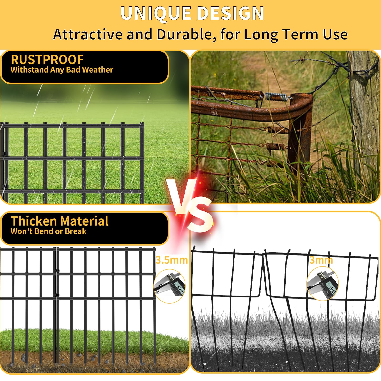 Afoxsos LAF0304F23 Garden-Utility-Fencing - View #5