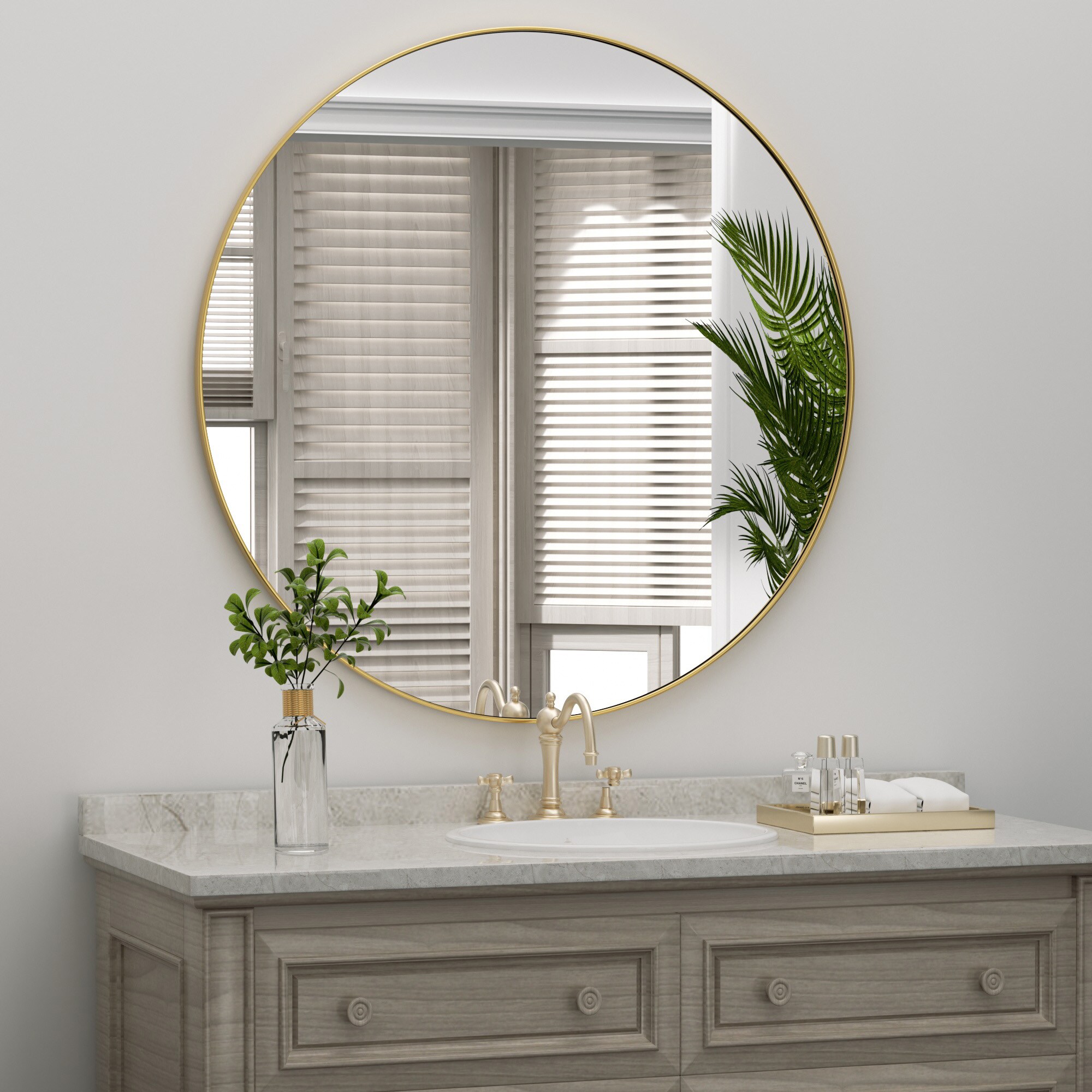Clavie LS-18181-CGD Decor-Mirrors - View #4
