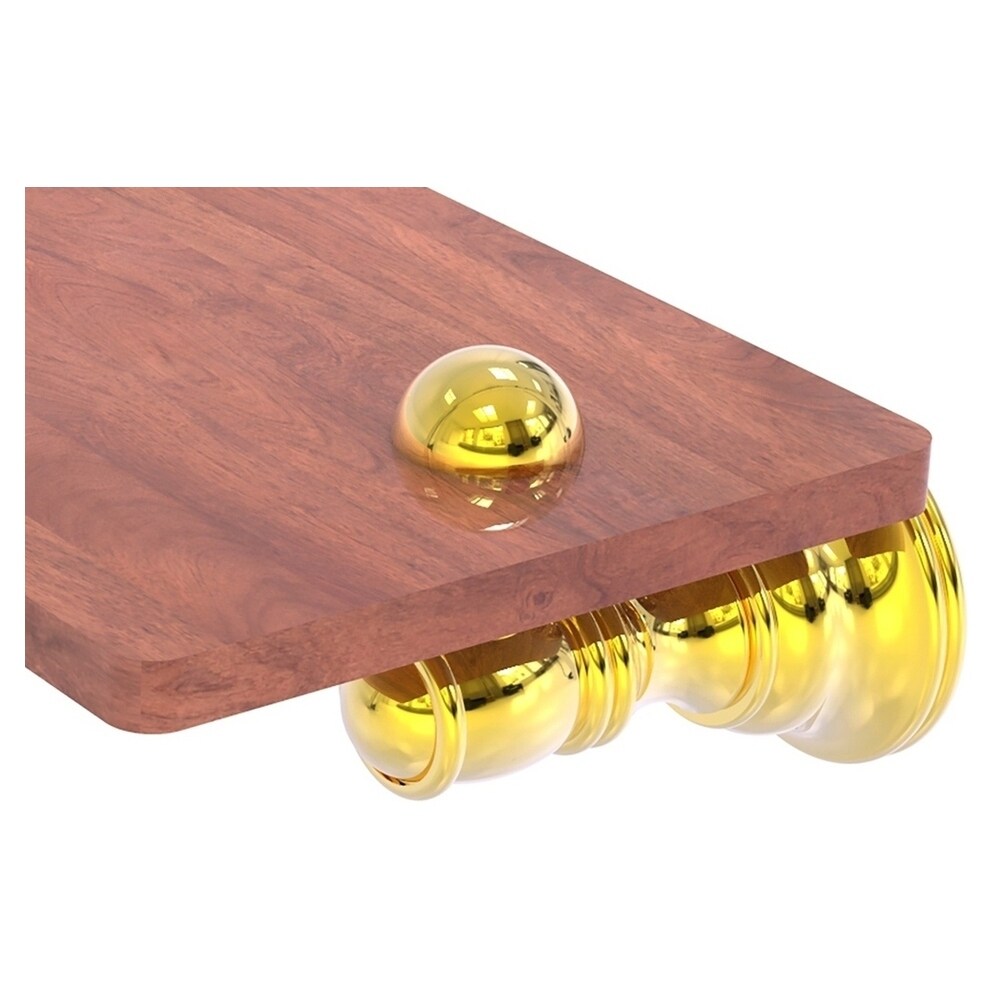 Allied Brass CL-1-16-IRW-PB Bathroom-Shelves - View #2