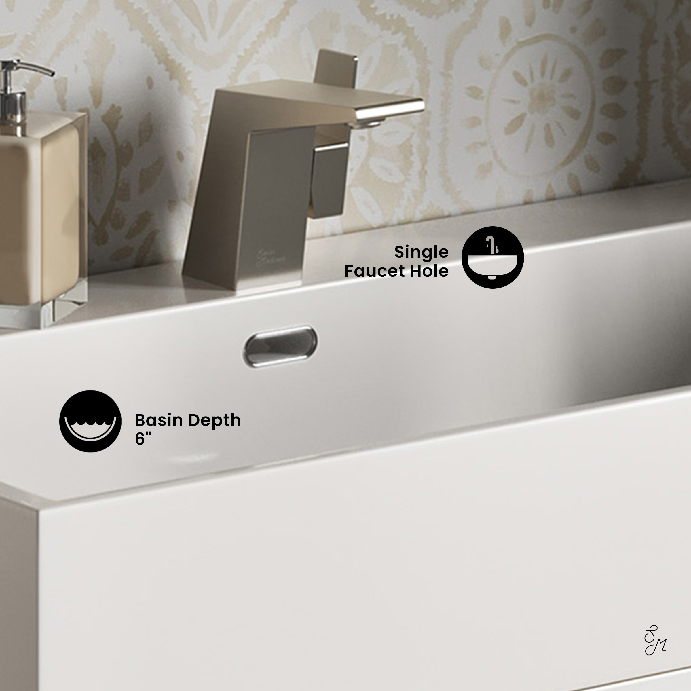 Swiss Madison SM-25-CSBAS14GS Console-Sinks - View #5