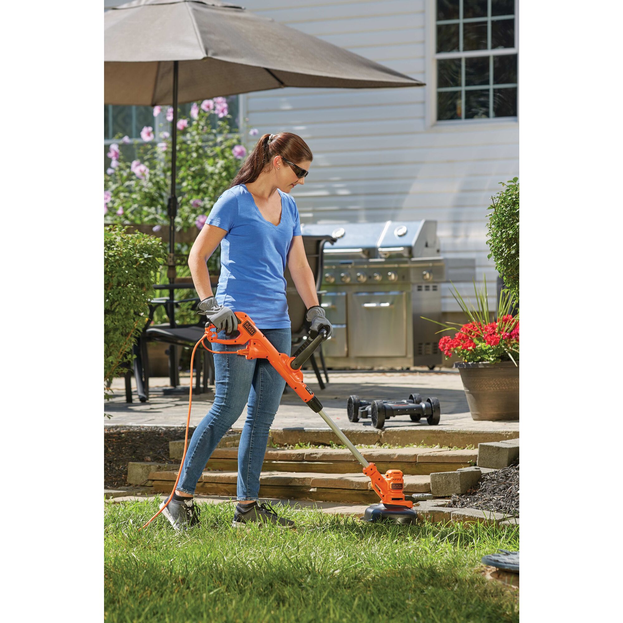  BLACK+DECKER MTE912 12-Inch Electric 3-in-1 Trimmer/Edger and  Mower with Replacement Spool with 30 Feet : Everything Else