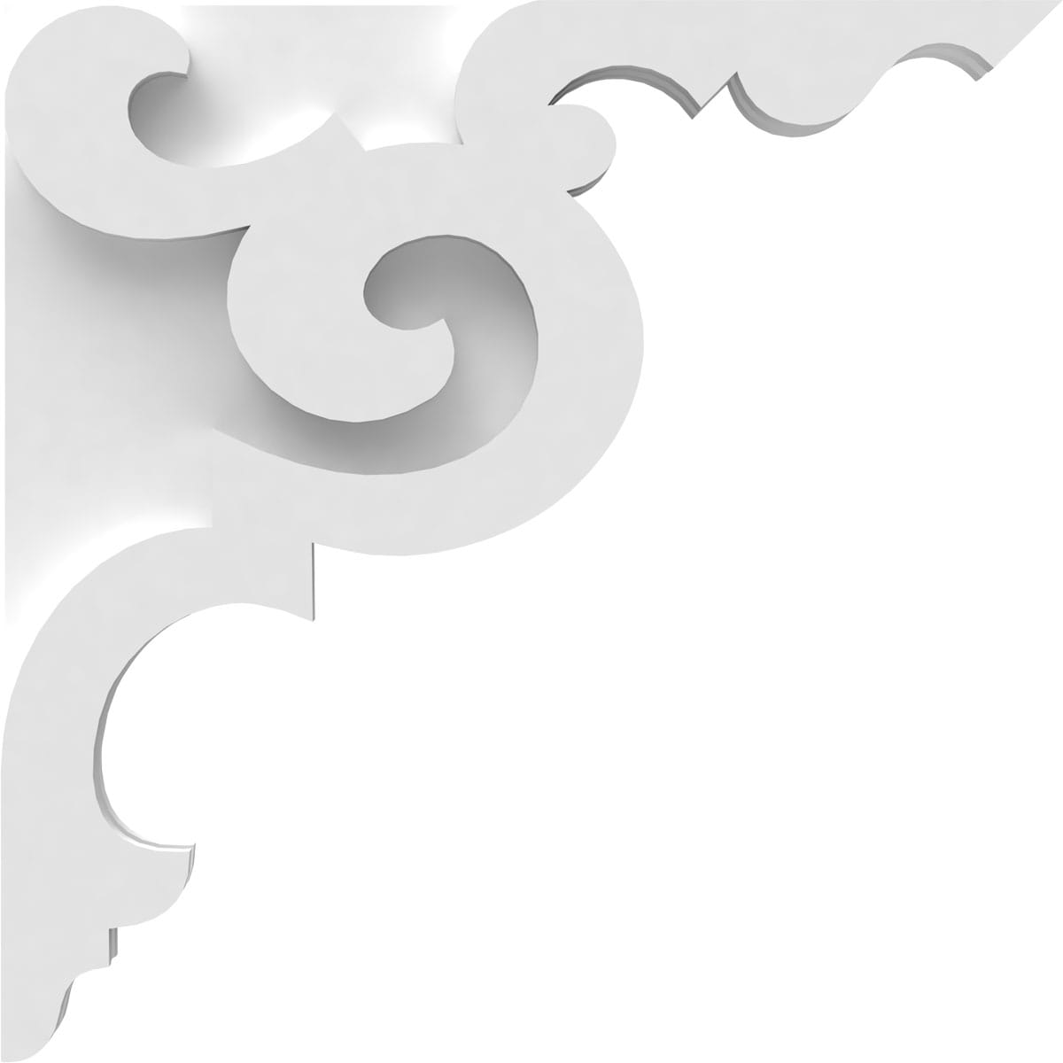Ekena Millwork CORP01X12X12BE corbels - View #3