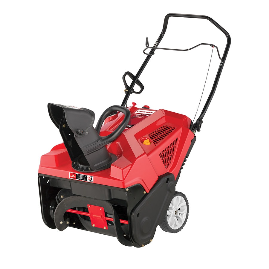 Troy-Bilt Squall 179E 21-in 179-cu cm Single-stage with Auger ...