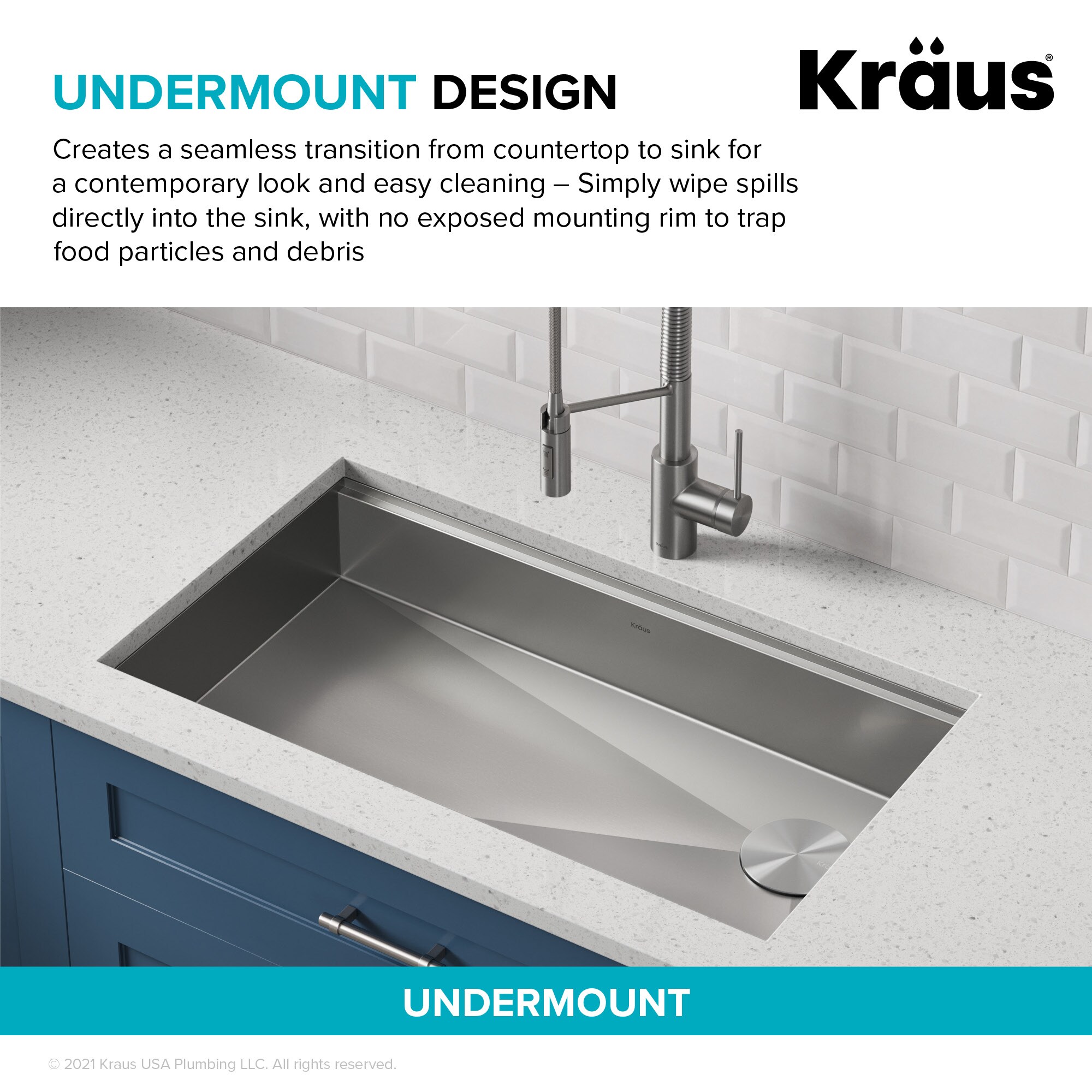 Kraus KWU110-32-5.5 Kitchen-Sinks - View #14