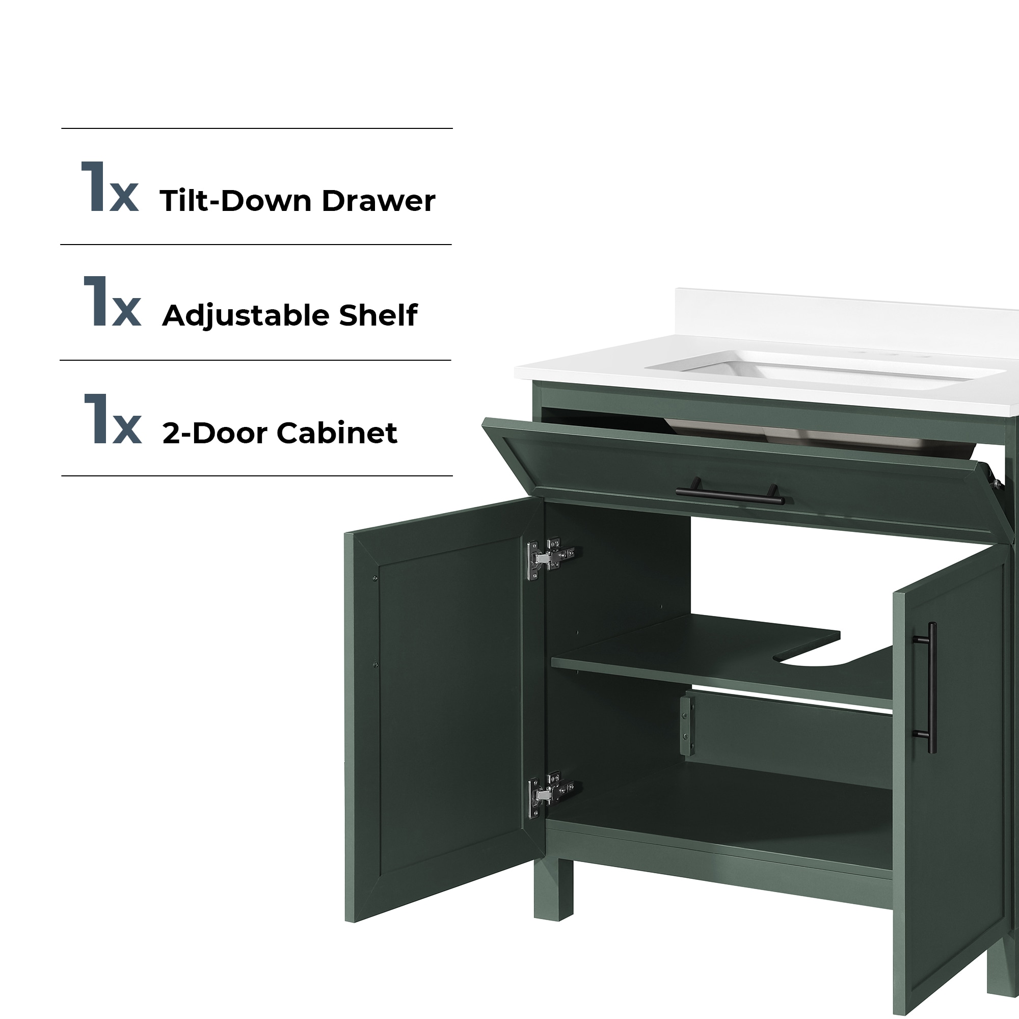 Style Selections DOLTON 30P Bath-Vanity-Combo - View #9