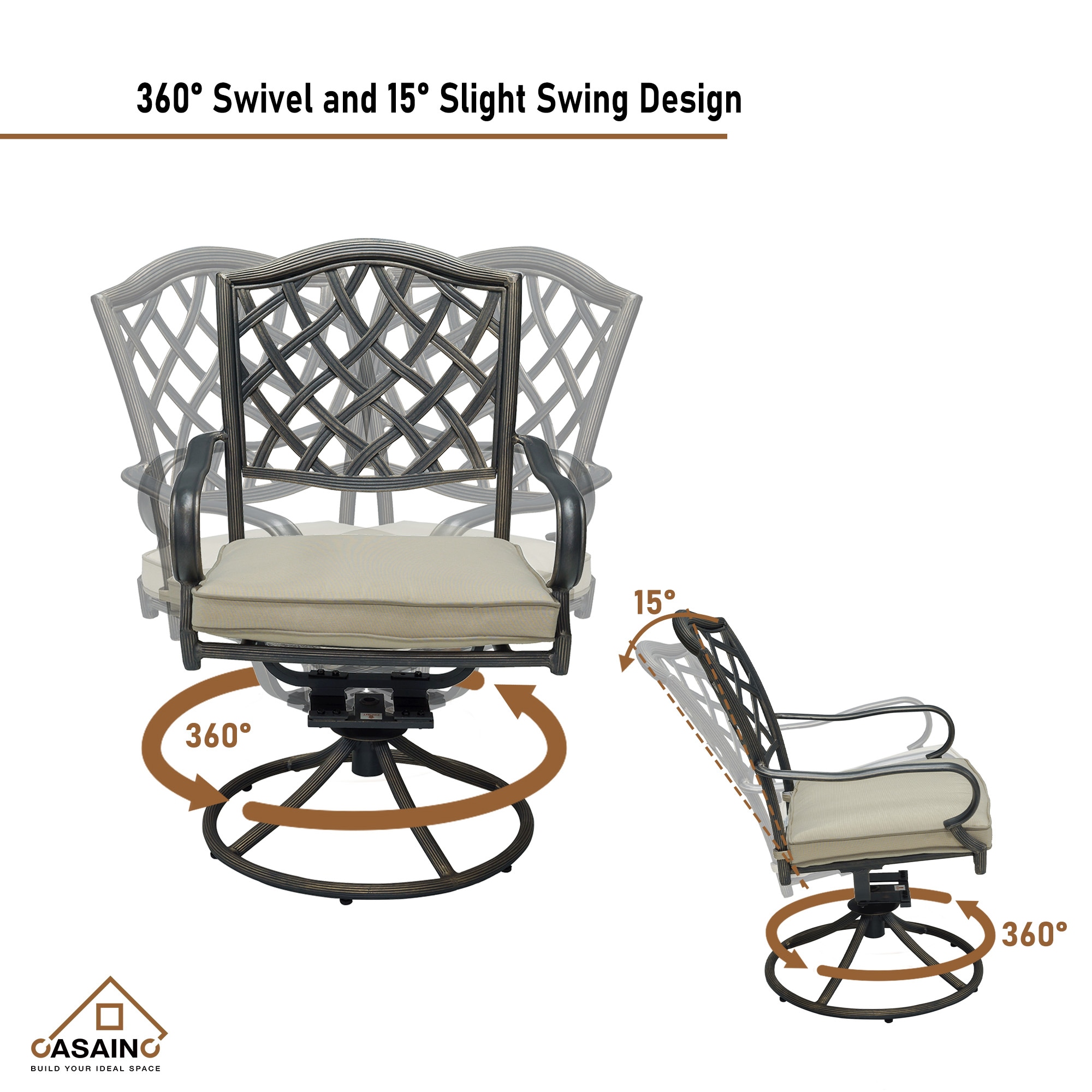 CASAINC CA-IVY209-1112 Patio-Dining-Sets - View #10