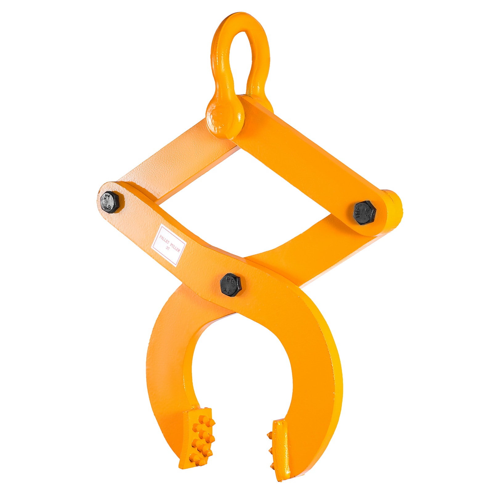 VEVOR DG3TYELLOWTPJ0001V0 Yellow Steel Universal hook