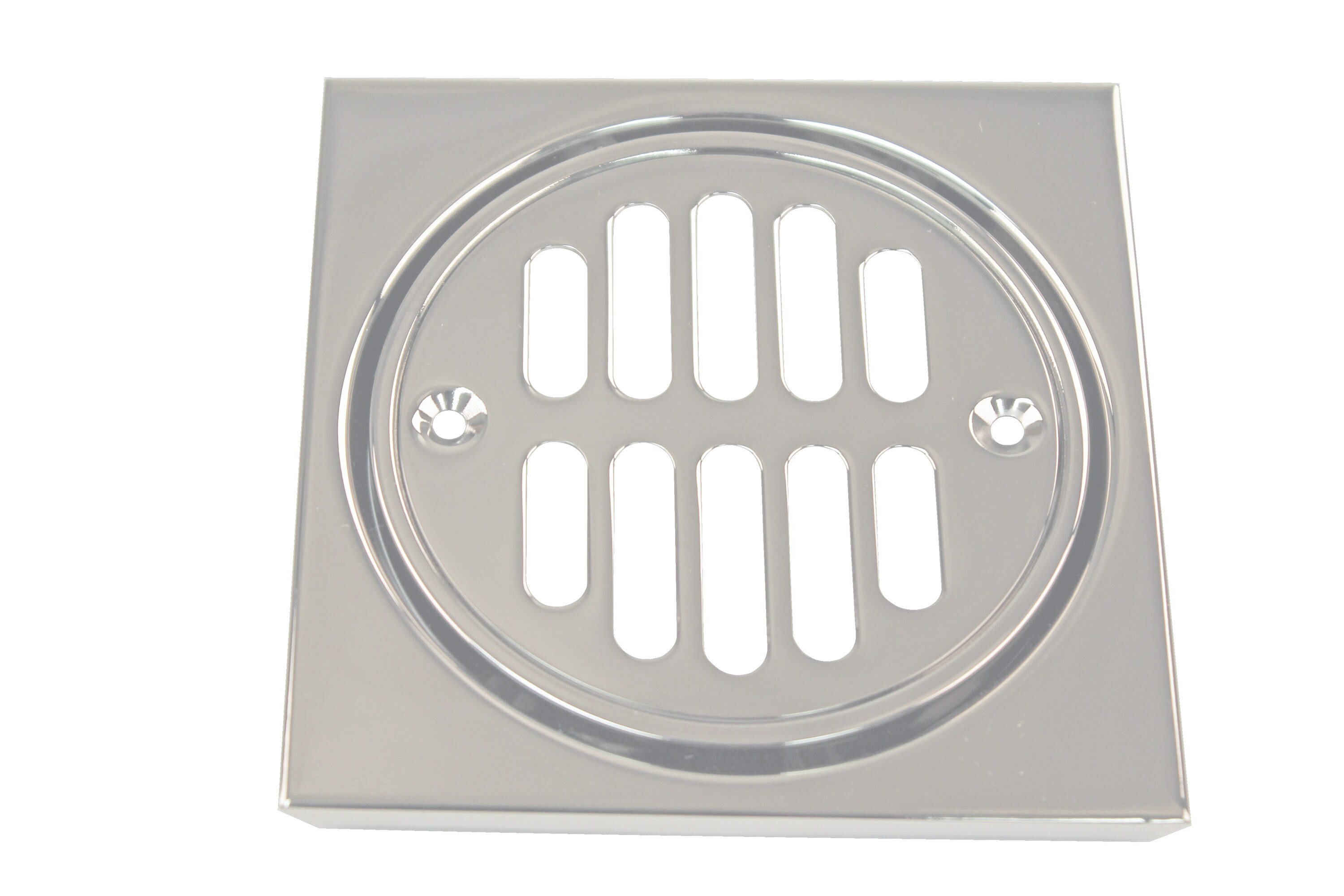 WESTBRASS 4.25-in Polished Chrome Drain Cover in the Bathtub & Shower Drain  Accessories department at