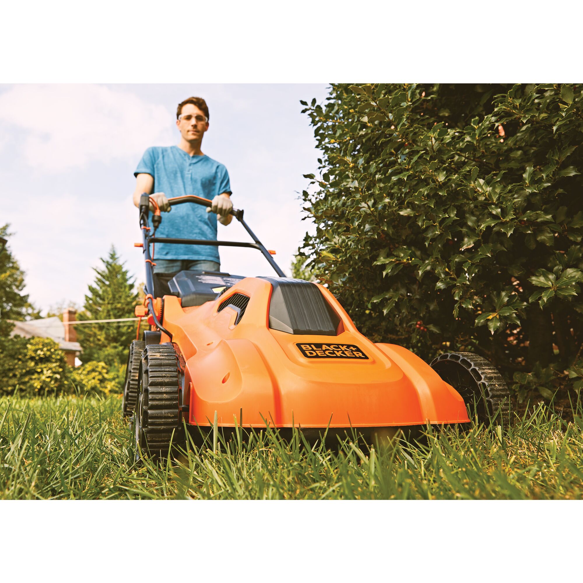 Buy Black + Decker 38cm Corded Rotary Lawnmower - 1600W