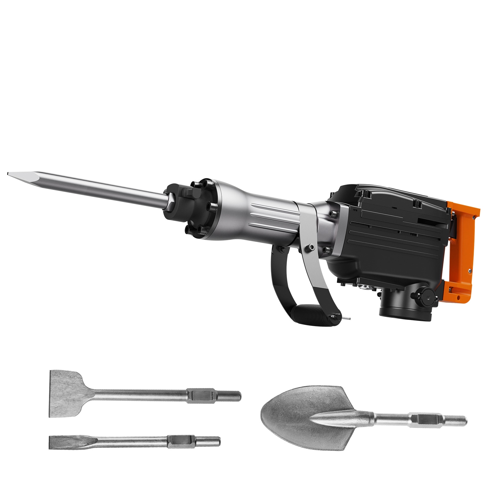 SVOPES SVOPESDX6542204055V1 2200 W 4 Chisel Bit 1350 BPM 110 -Volt Corded Demolition Hammer
