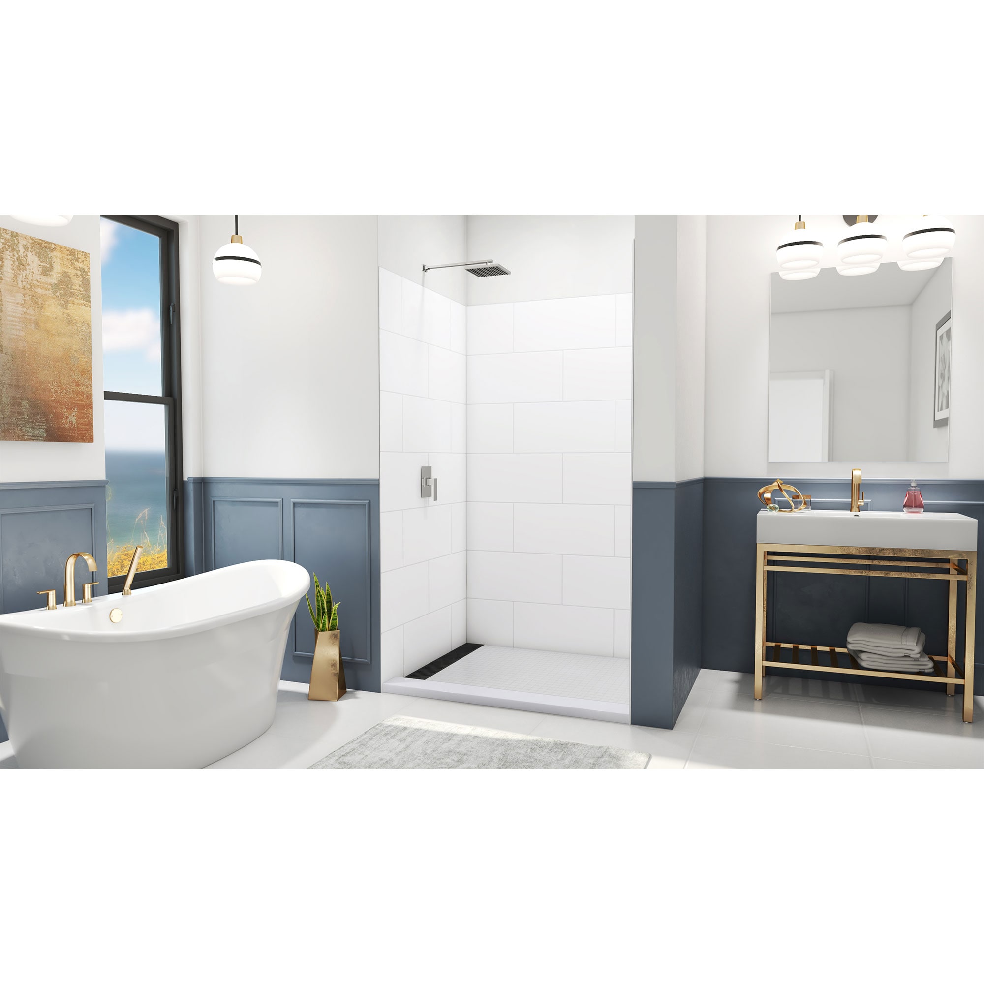 DreamLine WKDS504284XTS00 Shower-Wall-Surrounds - View #8