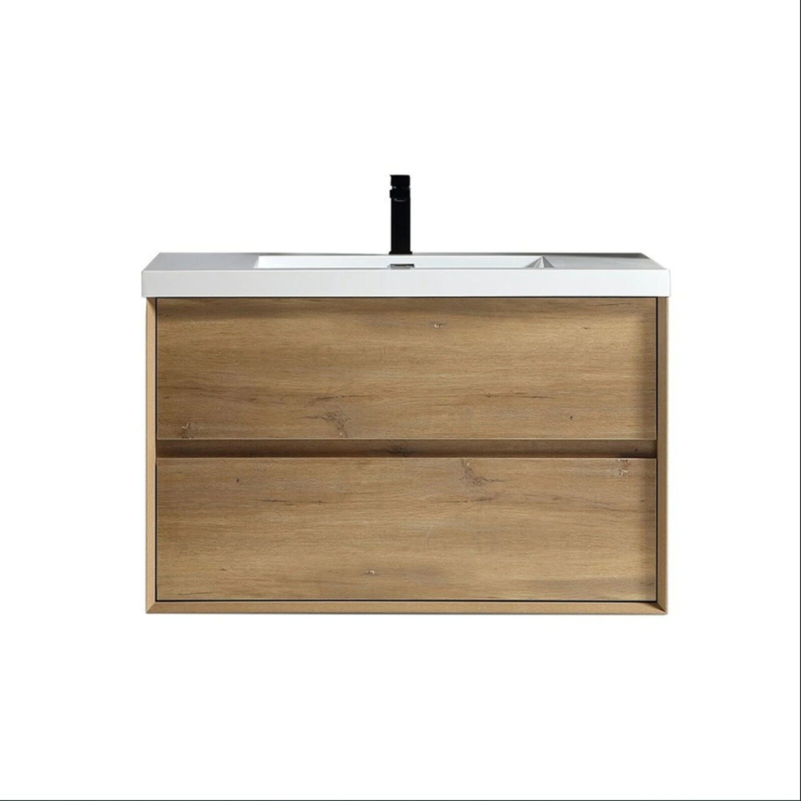 BV Better Vanity SLIM36-OAK Bath-Vanity-Combo - View #2