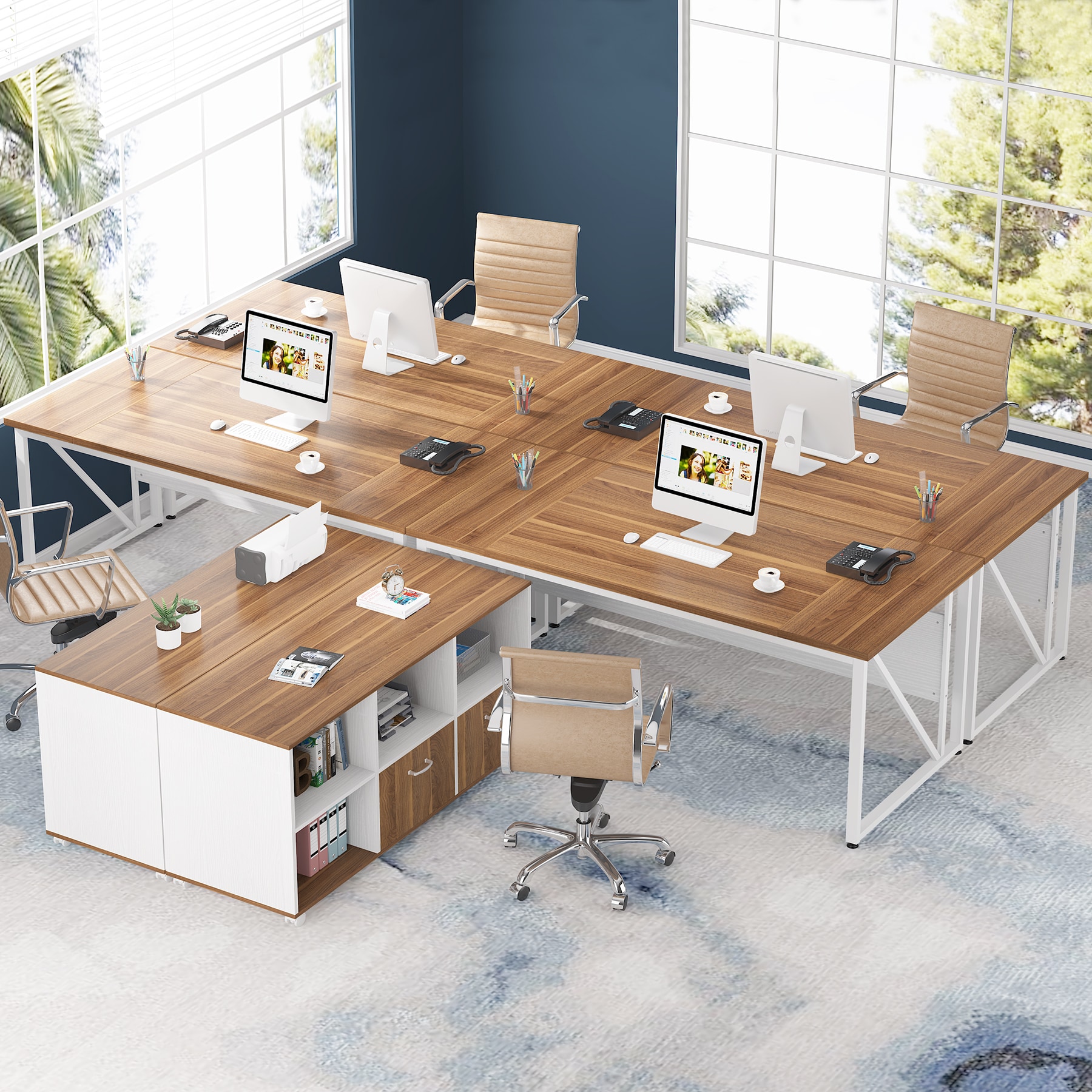 Tribesigns LWFD-F1919 Office-Tables - View #9