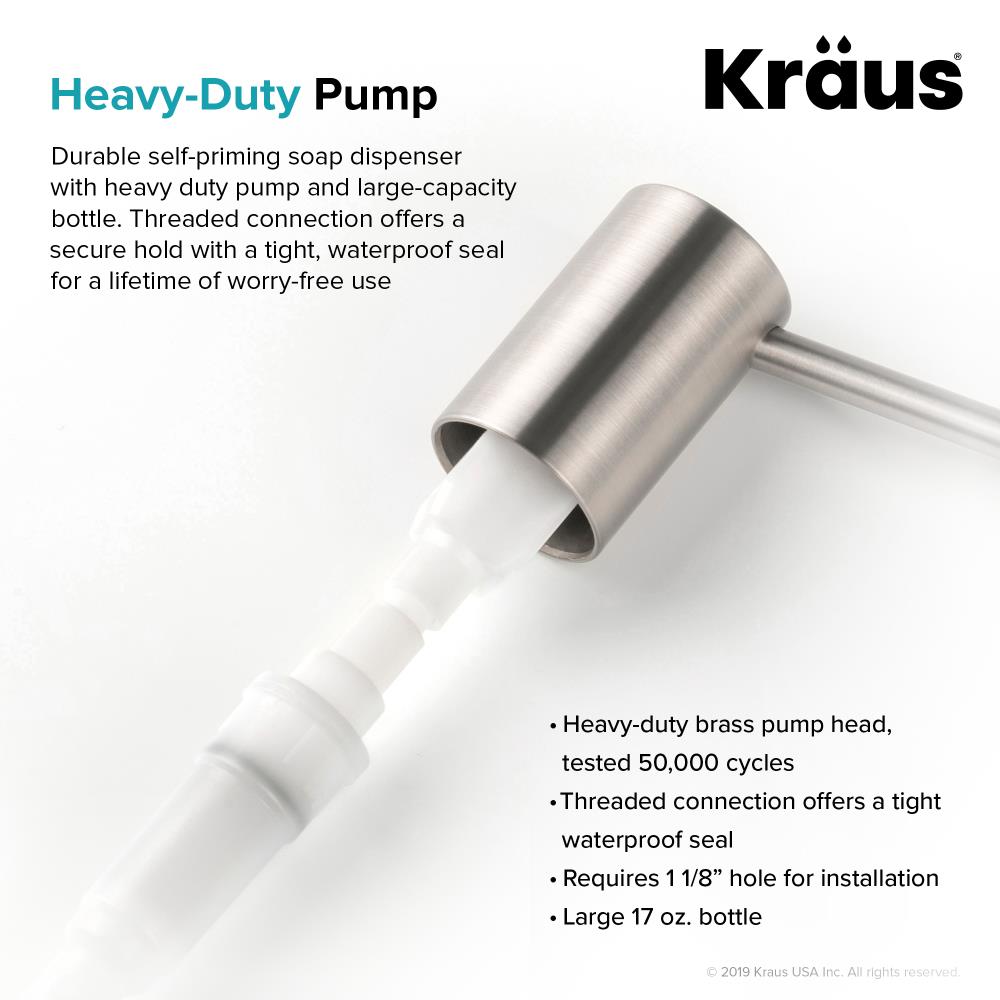 Kraus KSD-43SS Soap-Lotion-Dispensers - View #3