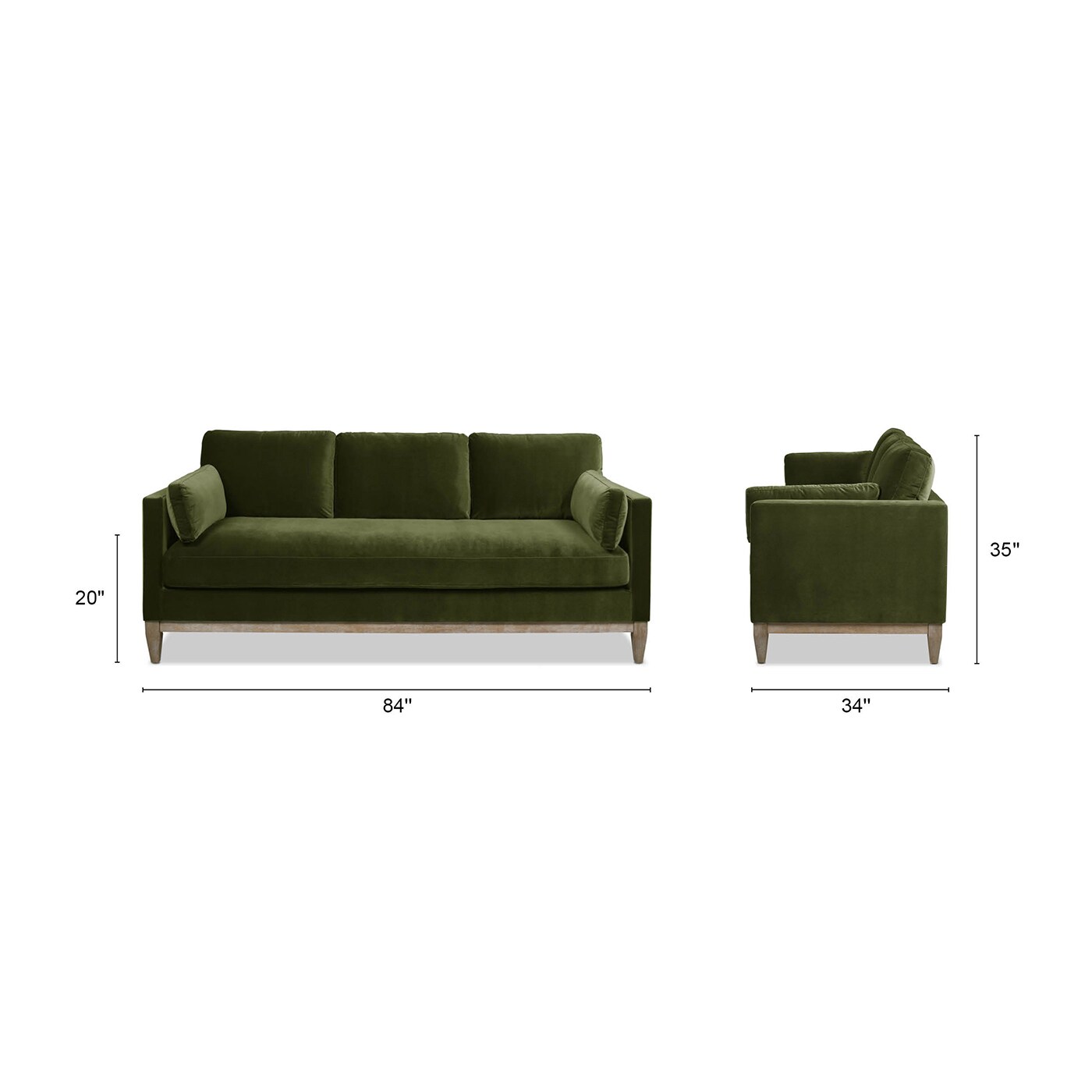 Jennifer Taylor Home 64110-3-V036 Sofas-Loveseats - View #5