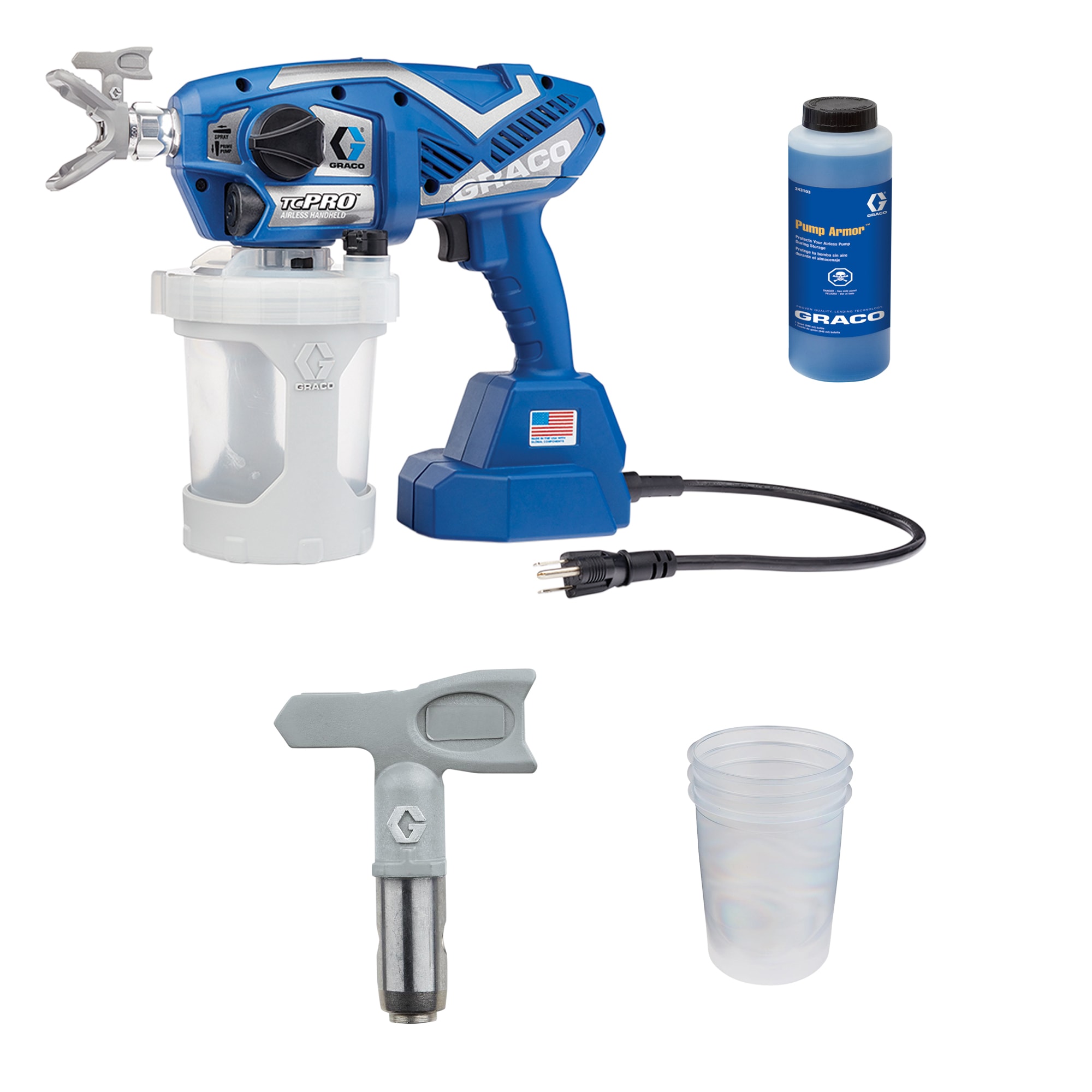 NuMax Sps14 Pneumatic 1.4mm Tip HVLP Gravity Feed Spray Gun with 600cc Plastic Cup