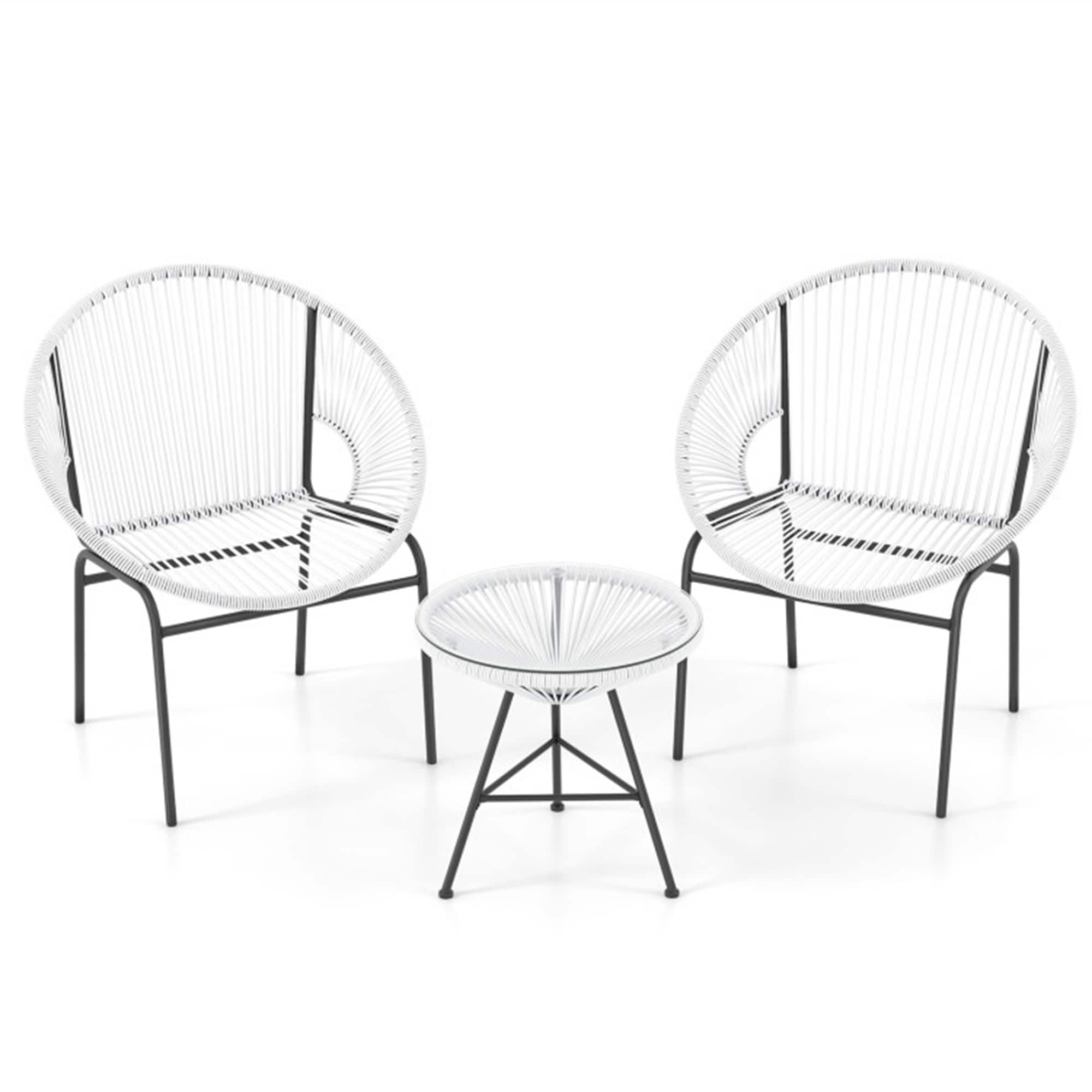 BABOOM BOM-66981WH-CO Patio-Conversation-Sets - View #5