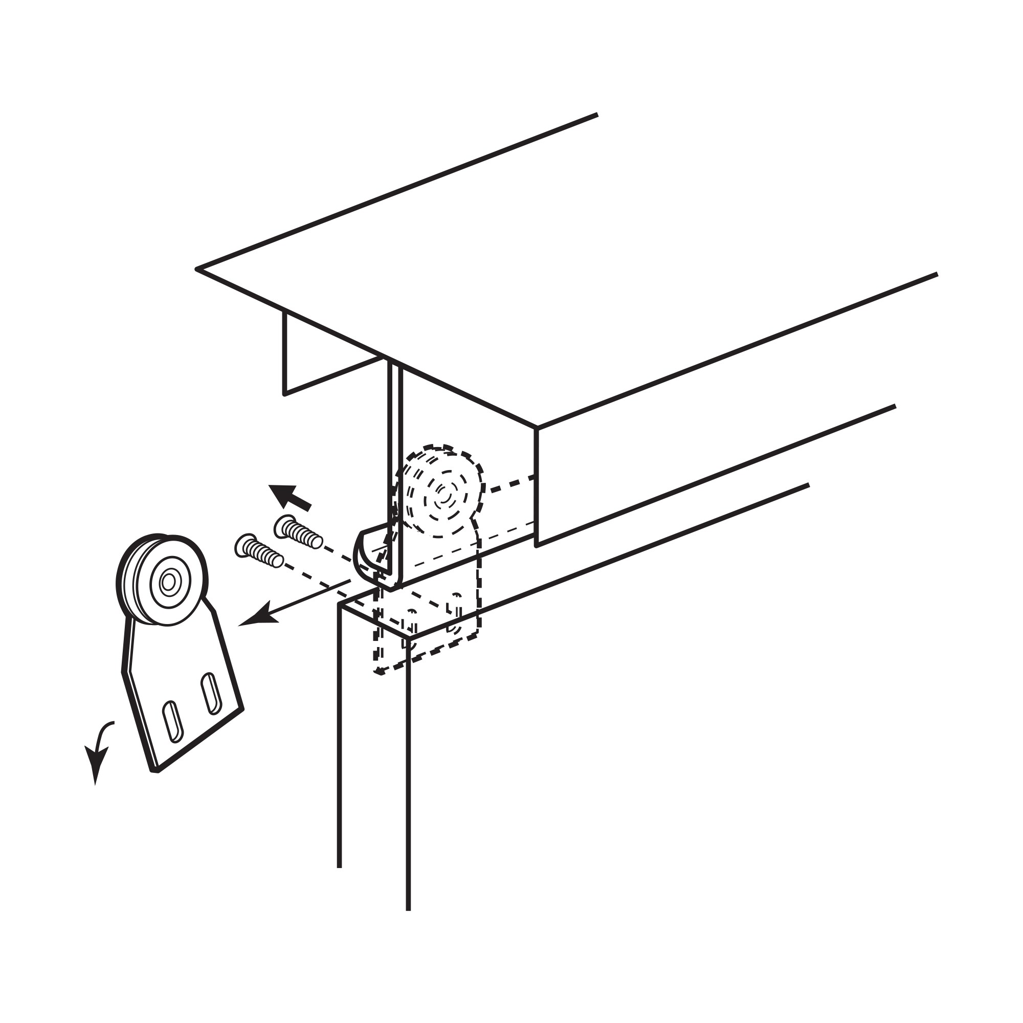 Prime-Line B 537 Sliding-Screen-Door-Rollers-Assem - View #5