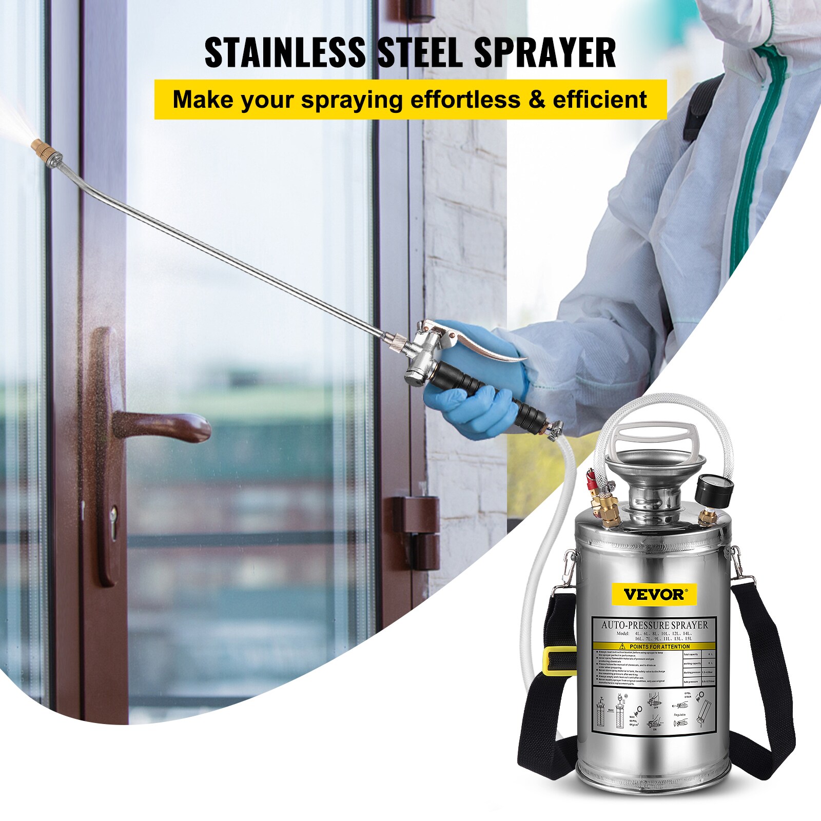 VEVOR PWQBXG6L000000001V0 Tank-Sprayers - View #3