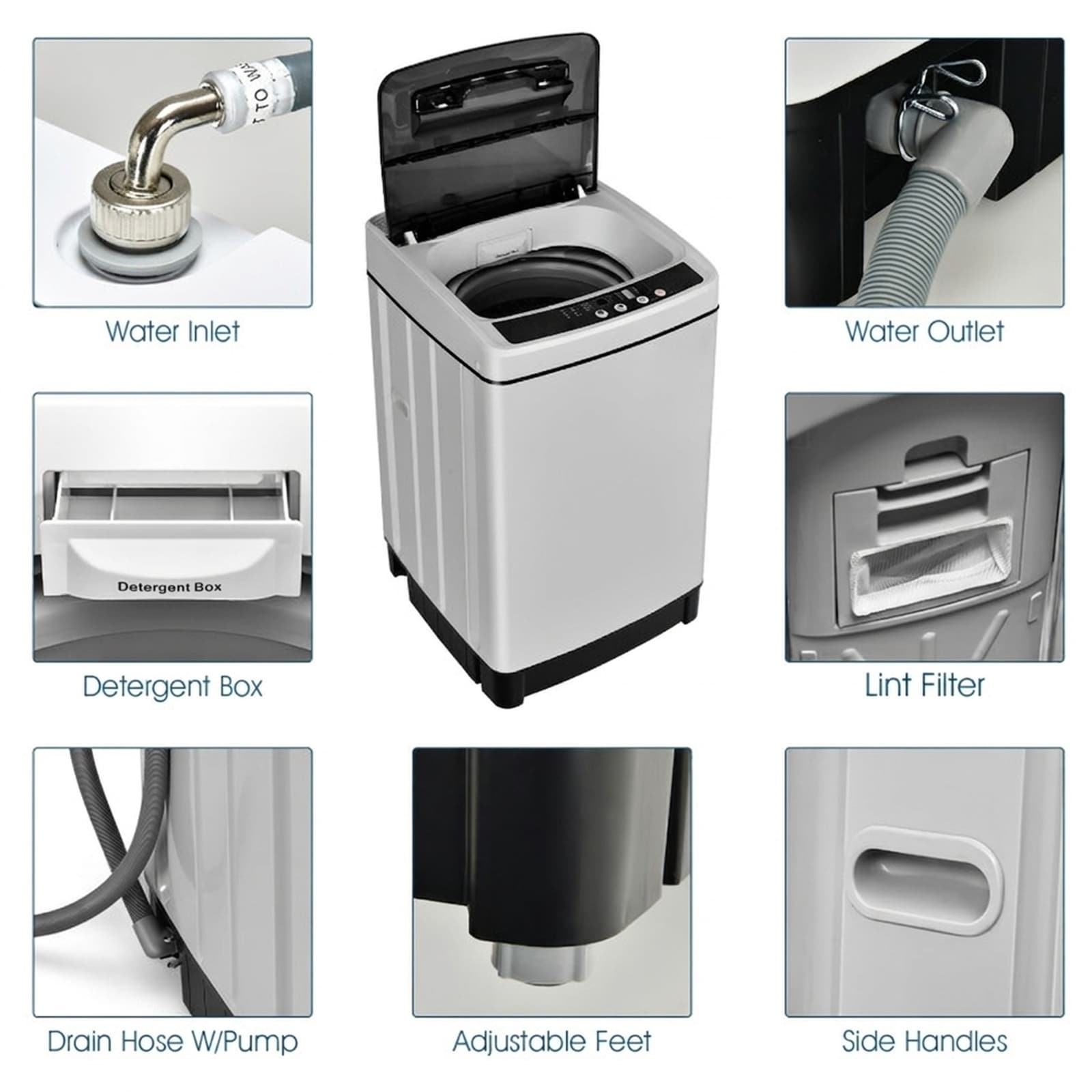 SUGIFT LW108SUGHY2637 Combination-Washers-Dryers - View #7