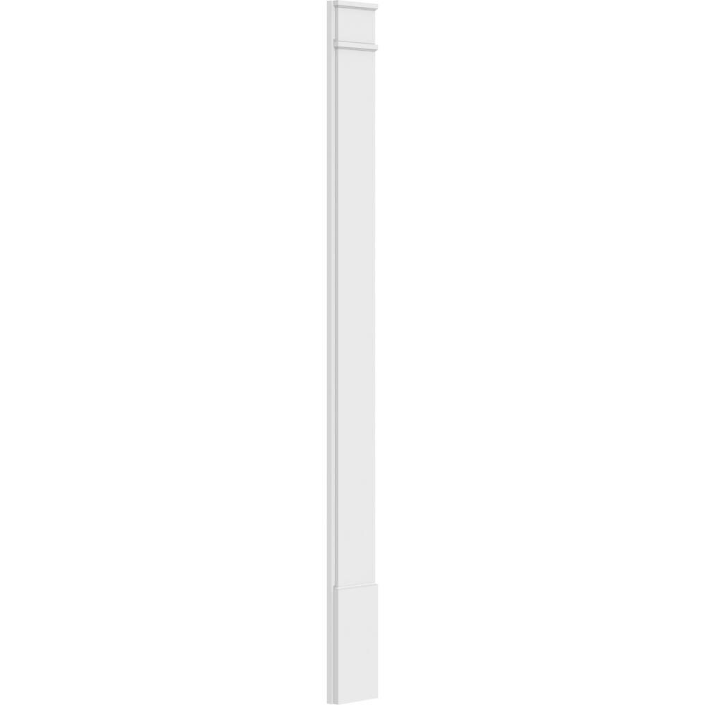 Ekena Millwork PILP09X102SM02-2 Entry-Door-Casing-Accents - View #4