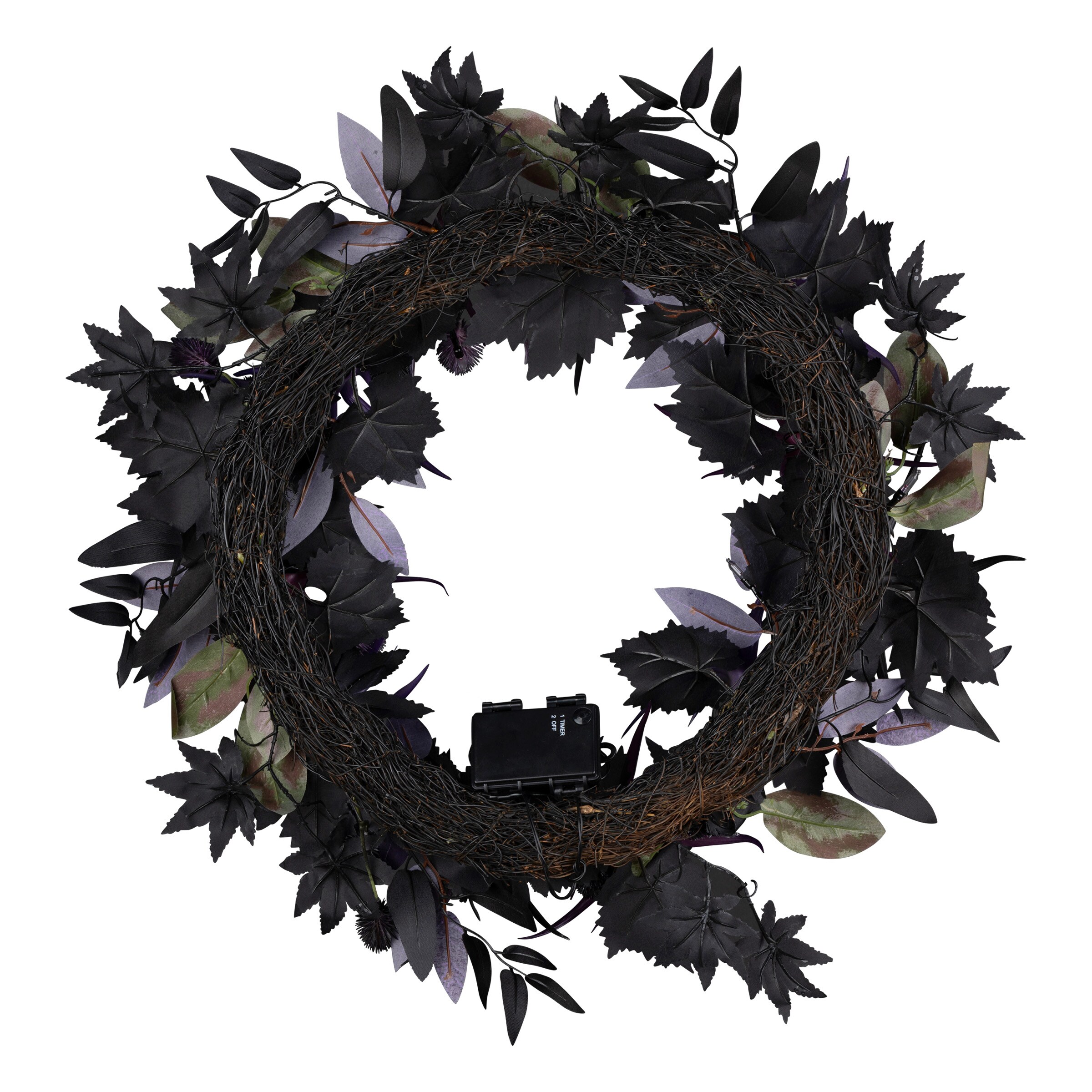 National Tree Company JH100-23080006-B1 Artificial-Halloween-Wreaths - View #4
