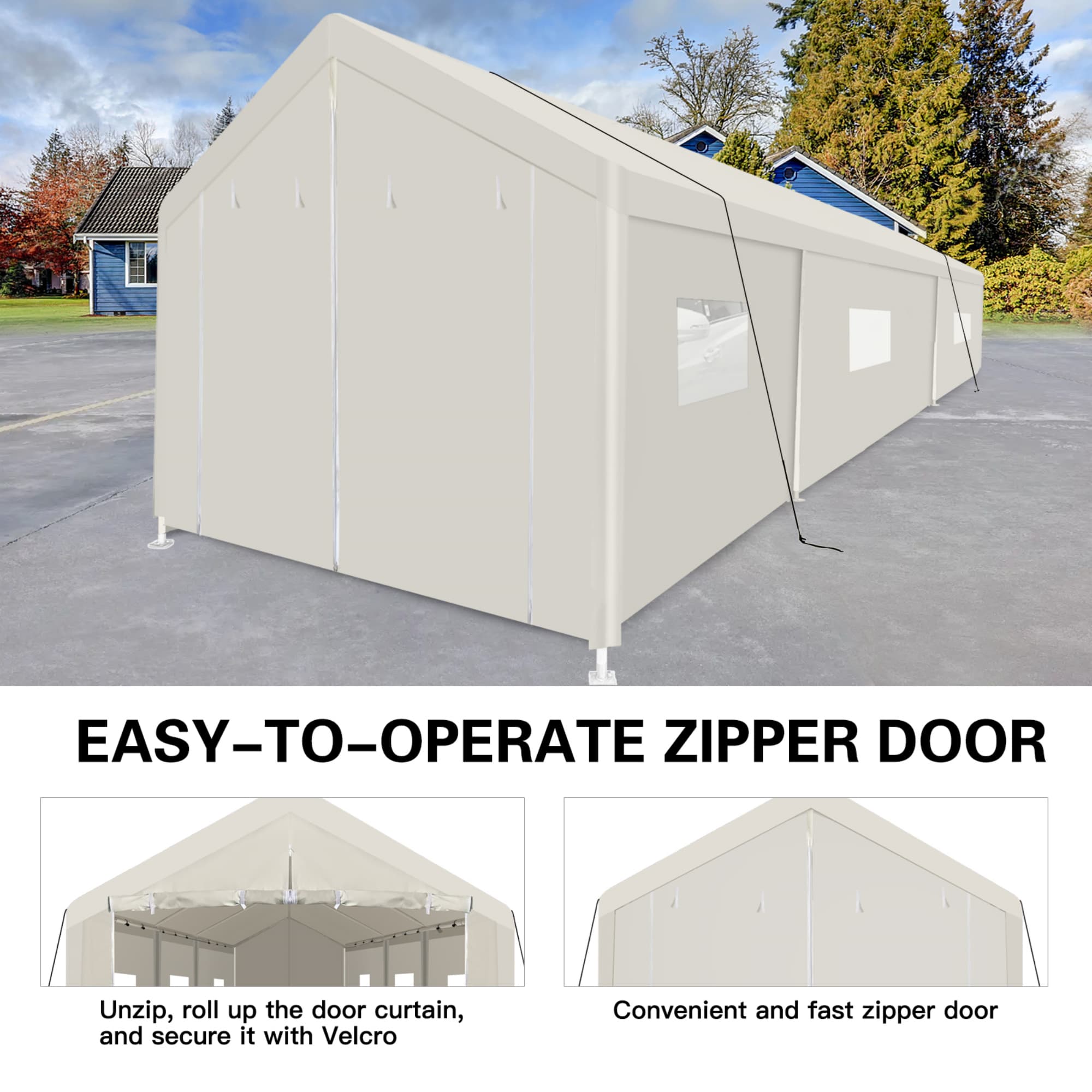 Lycvki CP-16 Carport-Covers - View #5