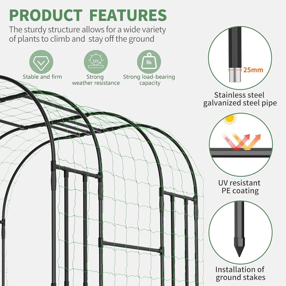 Esazn I1327138-BG-QUEENFL Garden-Trellis - View #3