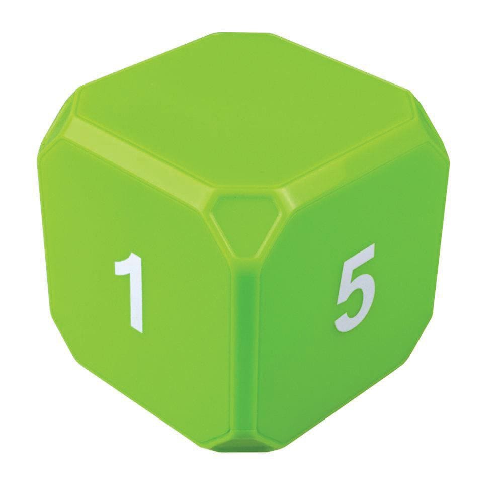 Datexx DTXDF47 TimeCube Plus 1-5-10-15 Minute Preset Timer, Green