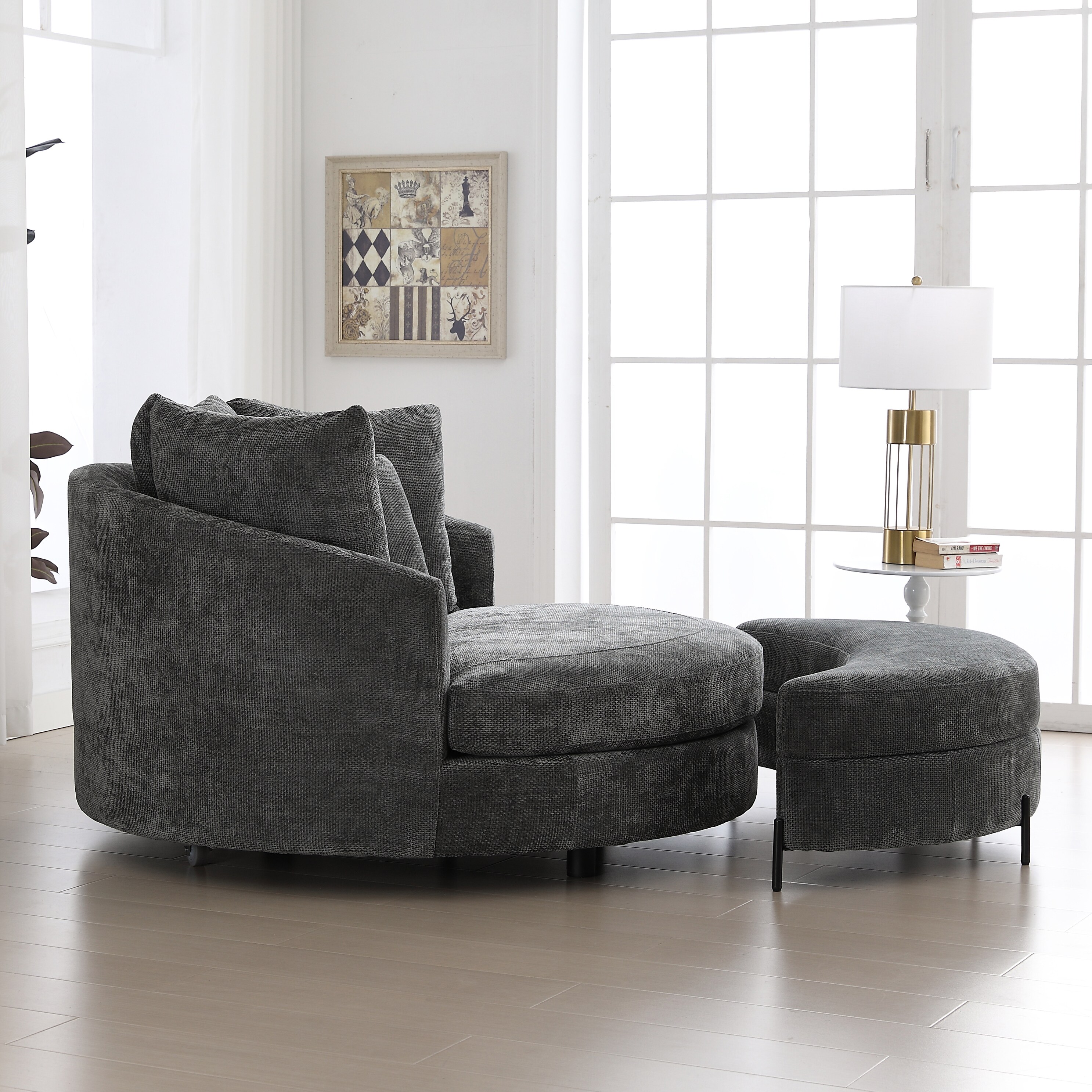 Hrinhom HC-W1105-CHARCOAL chairs - View #4