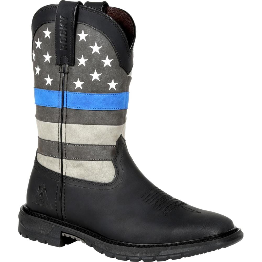 Rocky Womens Black Blue No (Not Recommended For Wet Areas