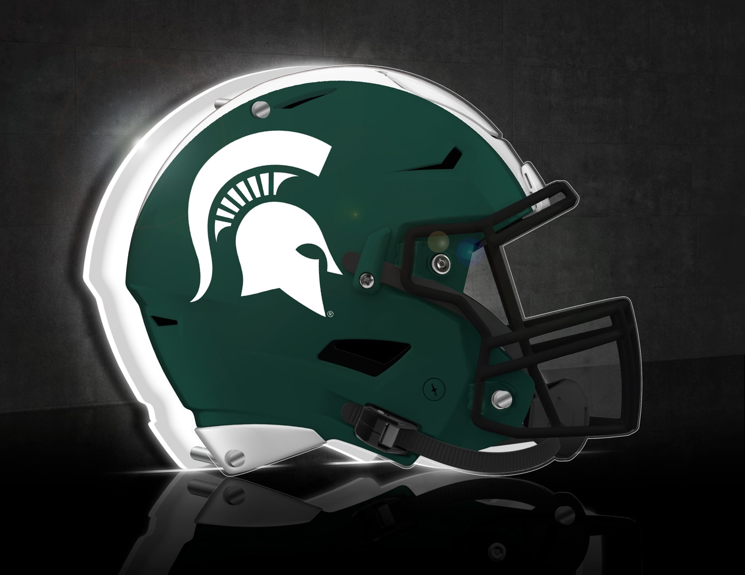 Evergreen 8LED971TTH 6.5-in Multi-color Standard Desk Lamp with Acrylic Shade