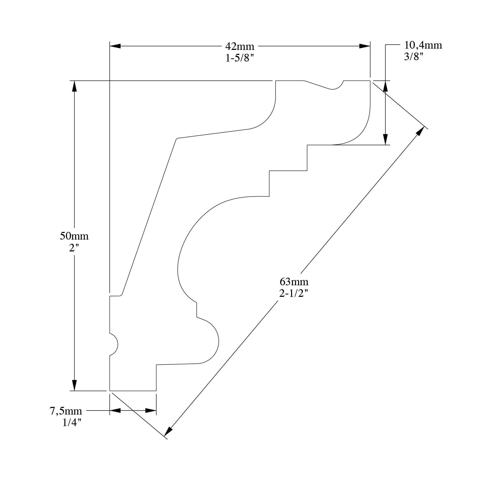 Orac Decor C322 Crown-Moulding - View #2