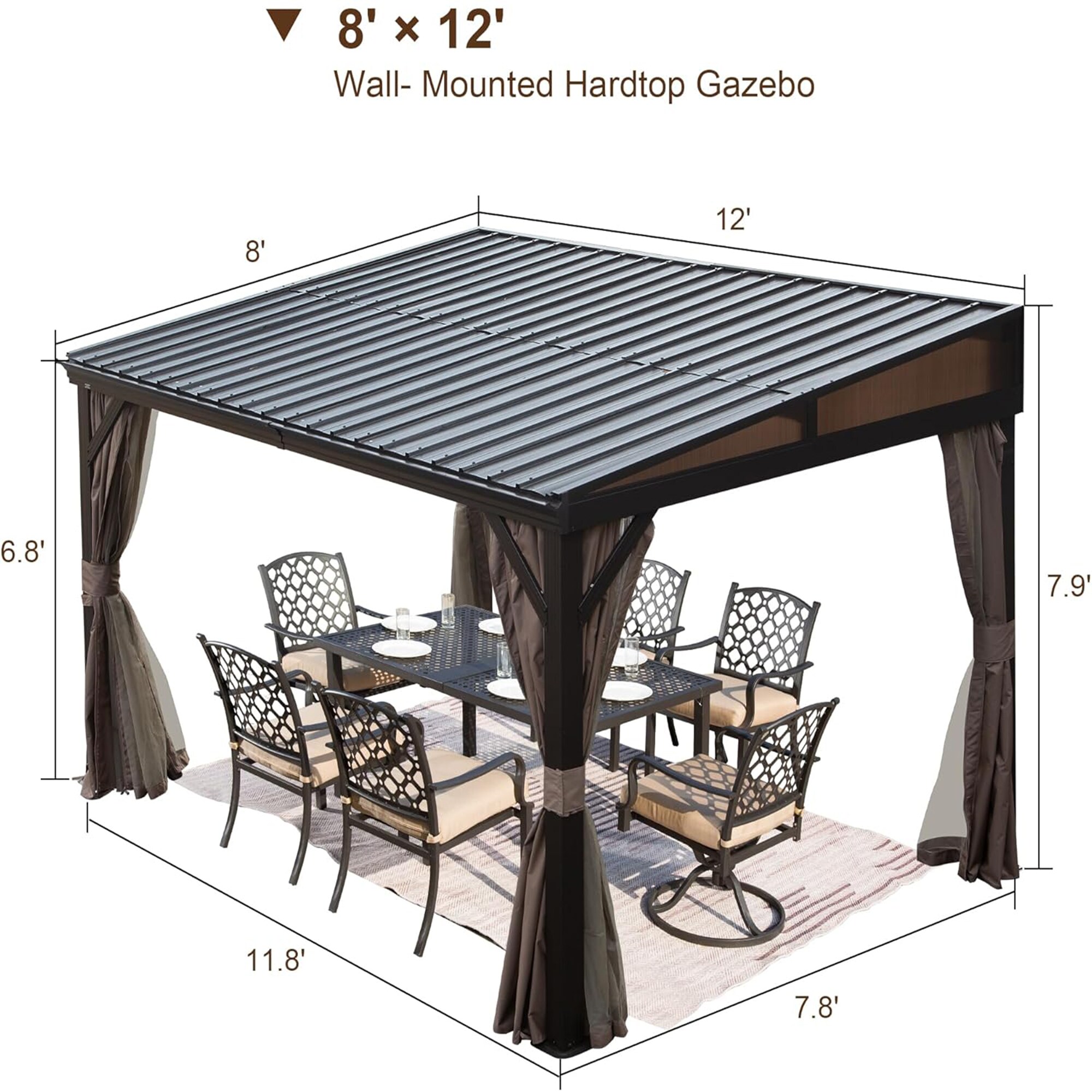 Mondawe MO-03019 Wood-Resin-Gazebos - View #10