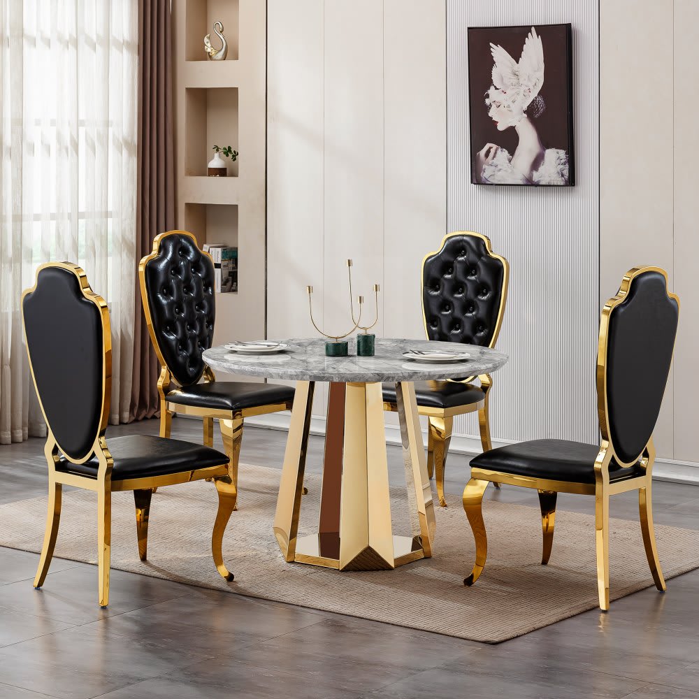 Coolbibila DEREK-TABLE-GRAY Dining-Tables - View #4