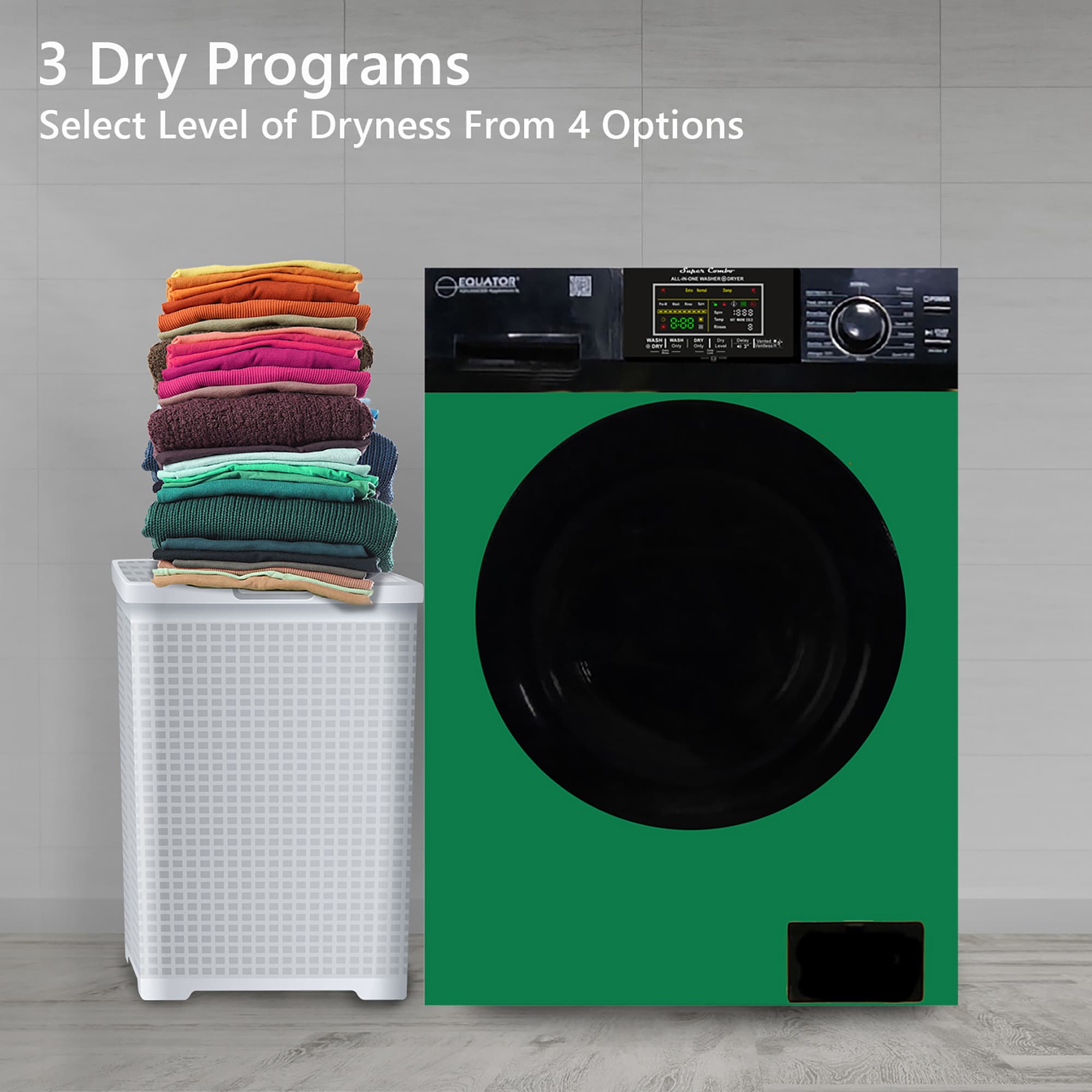 Equator Advanced Appliances EZ 5500 CV GREEN Combination-Washers-Dryers - View #18